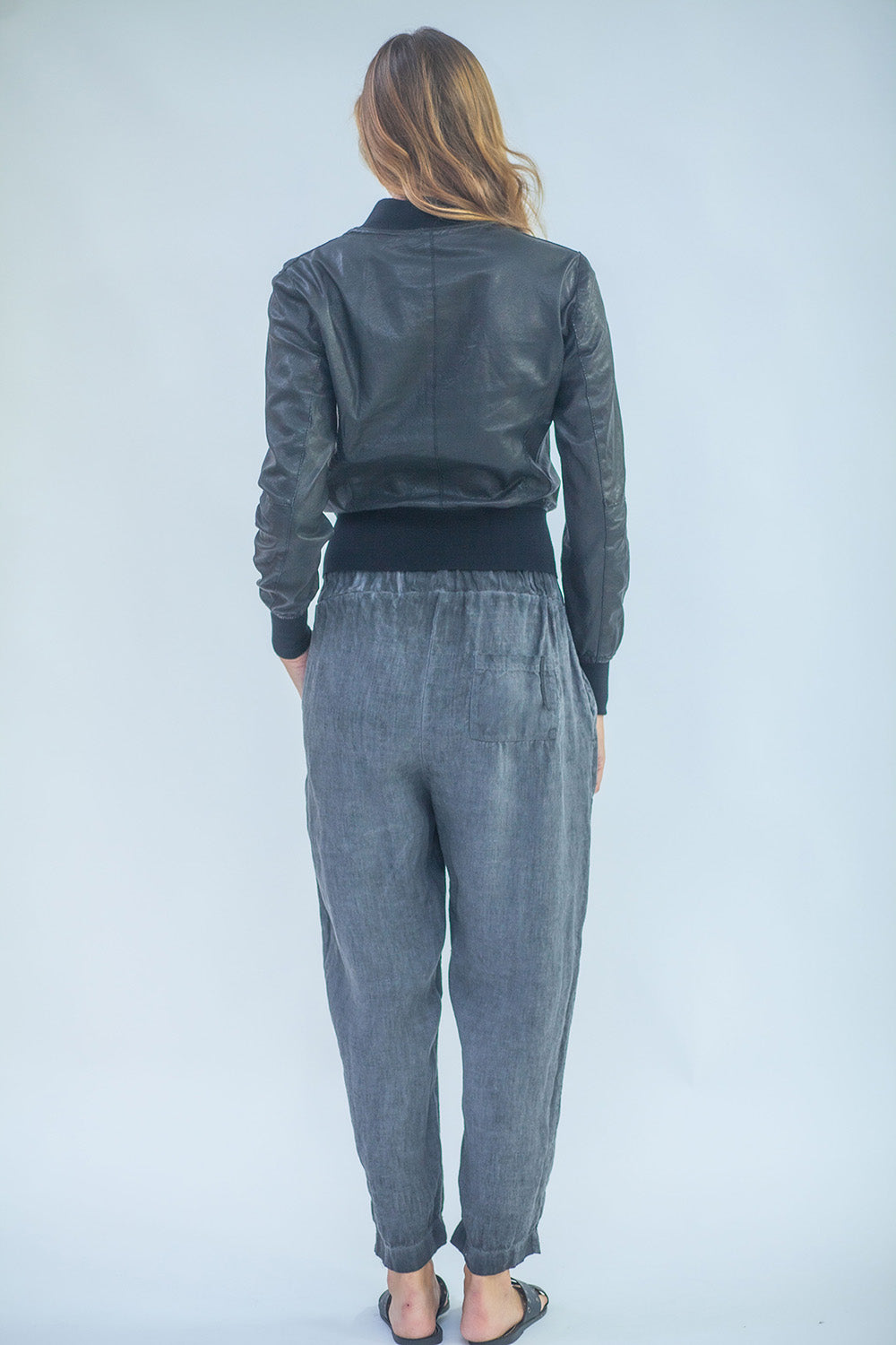 Giacca in vera pelle LJL002