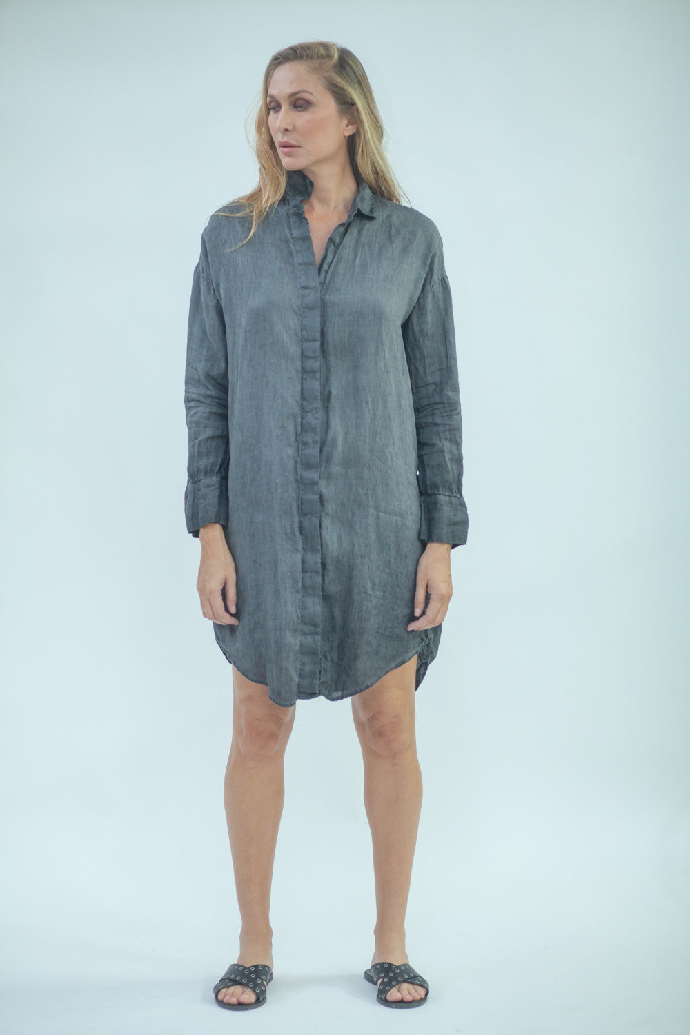 Camicia in lino donna LSL002