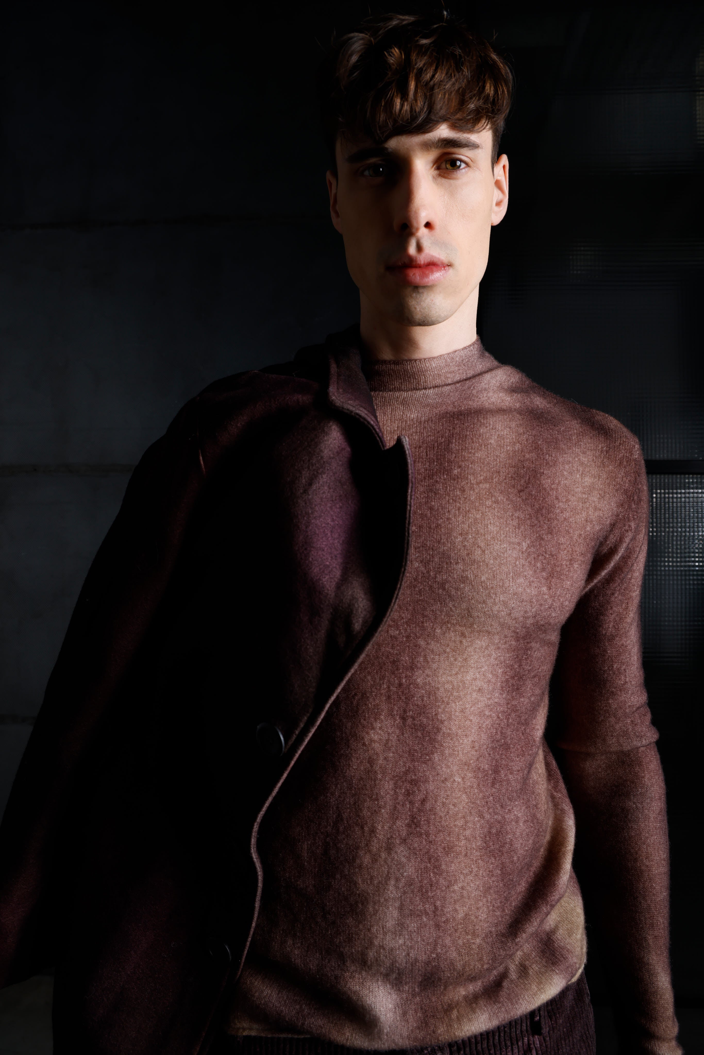 Men's cashmere sweater MKN004 K341 SH 0