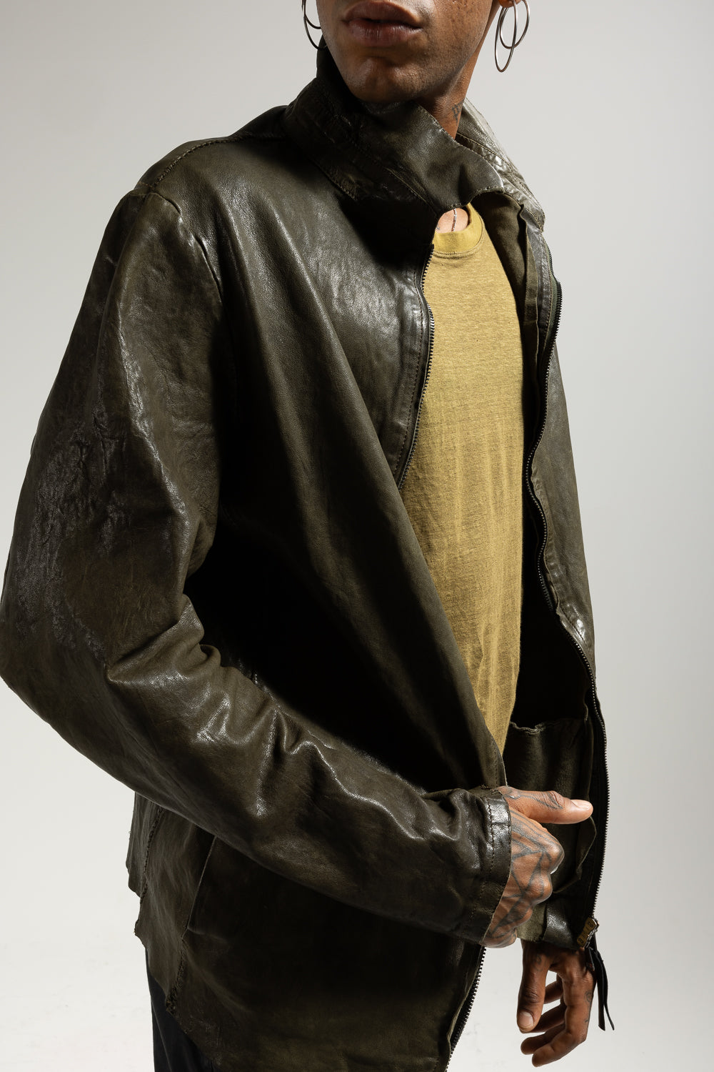 Giacca in vera pelle MJL062