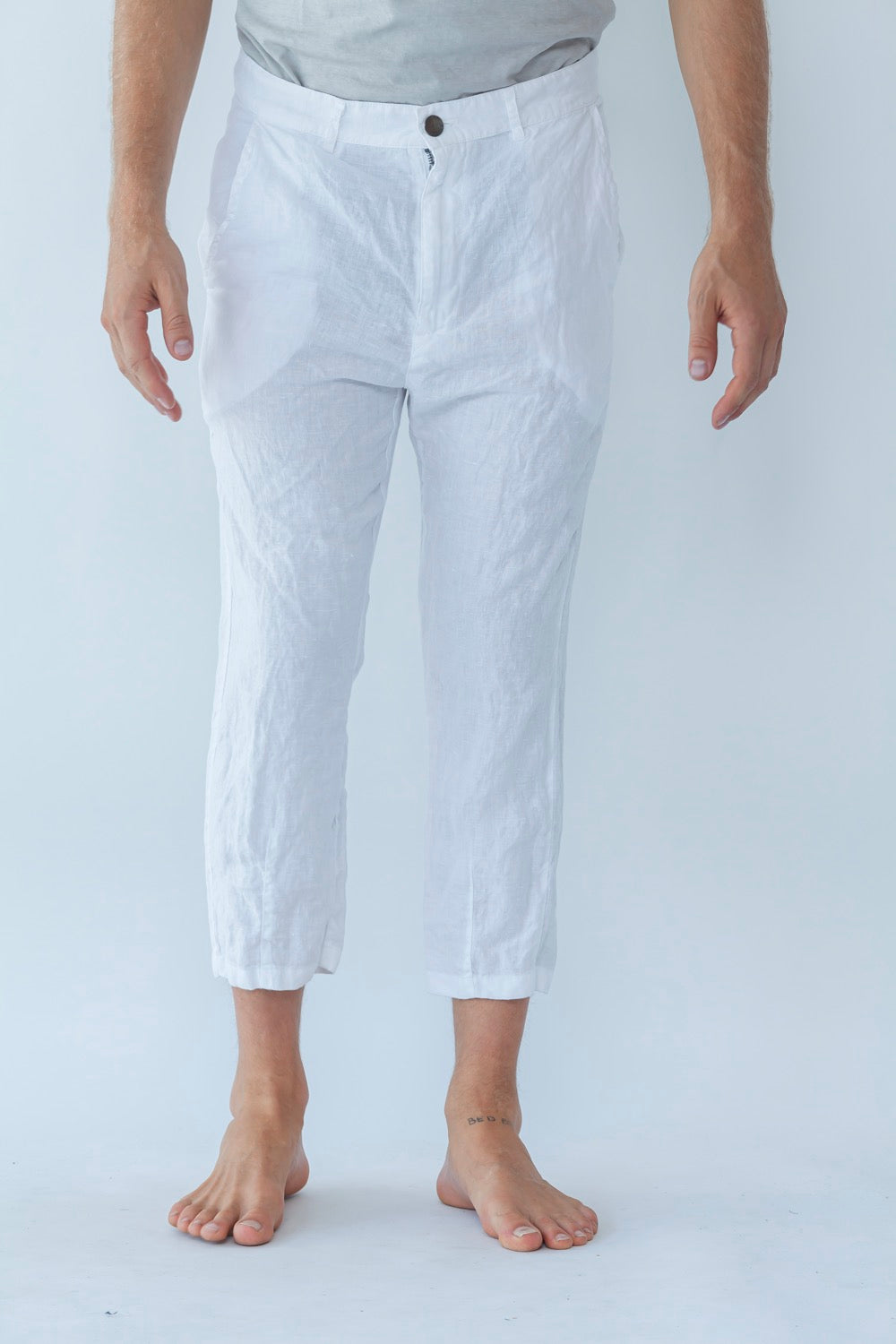 Pantalone in lino uomo MPA011