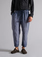 Pantaloni in lino uomo con coulisse MPA058