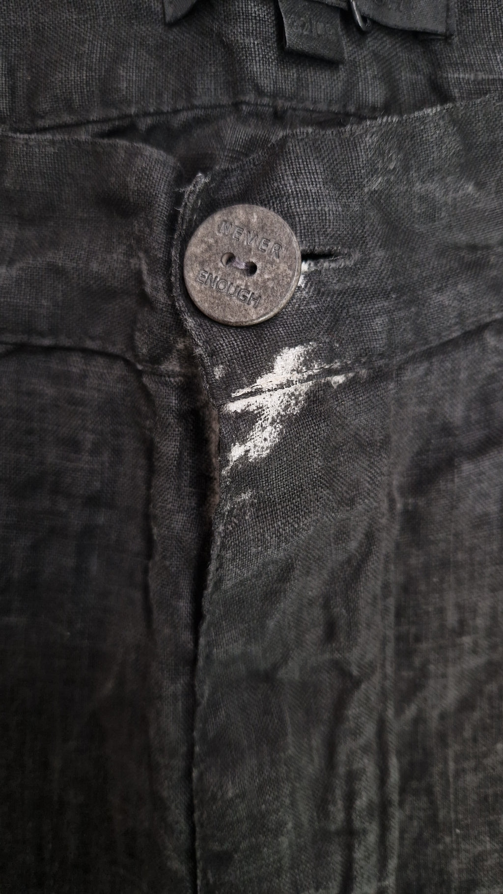 Pantalone Coated in 100% lino uomo MPA011