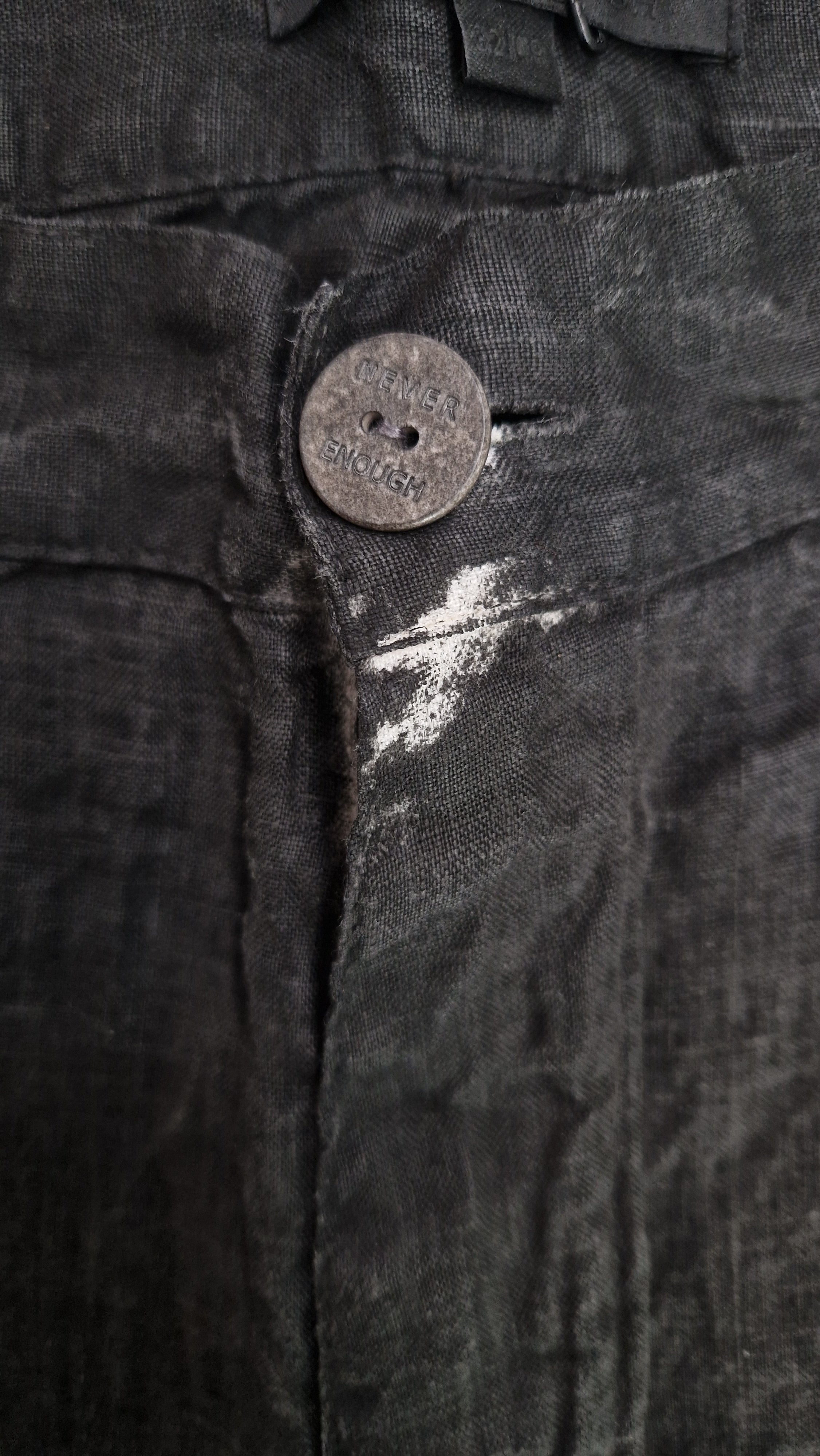 Pantalone Coated in 100% lino uomo MPA011