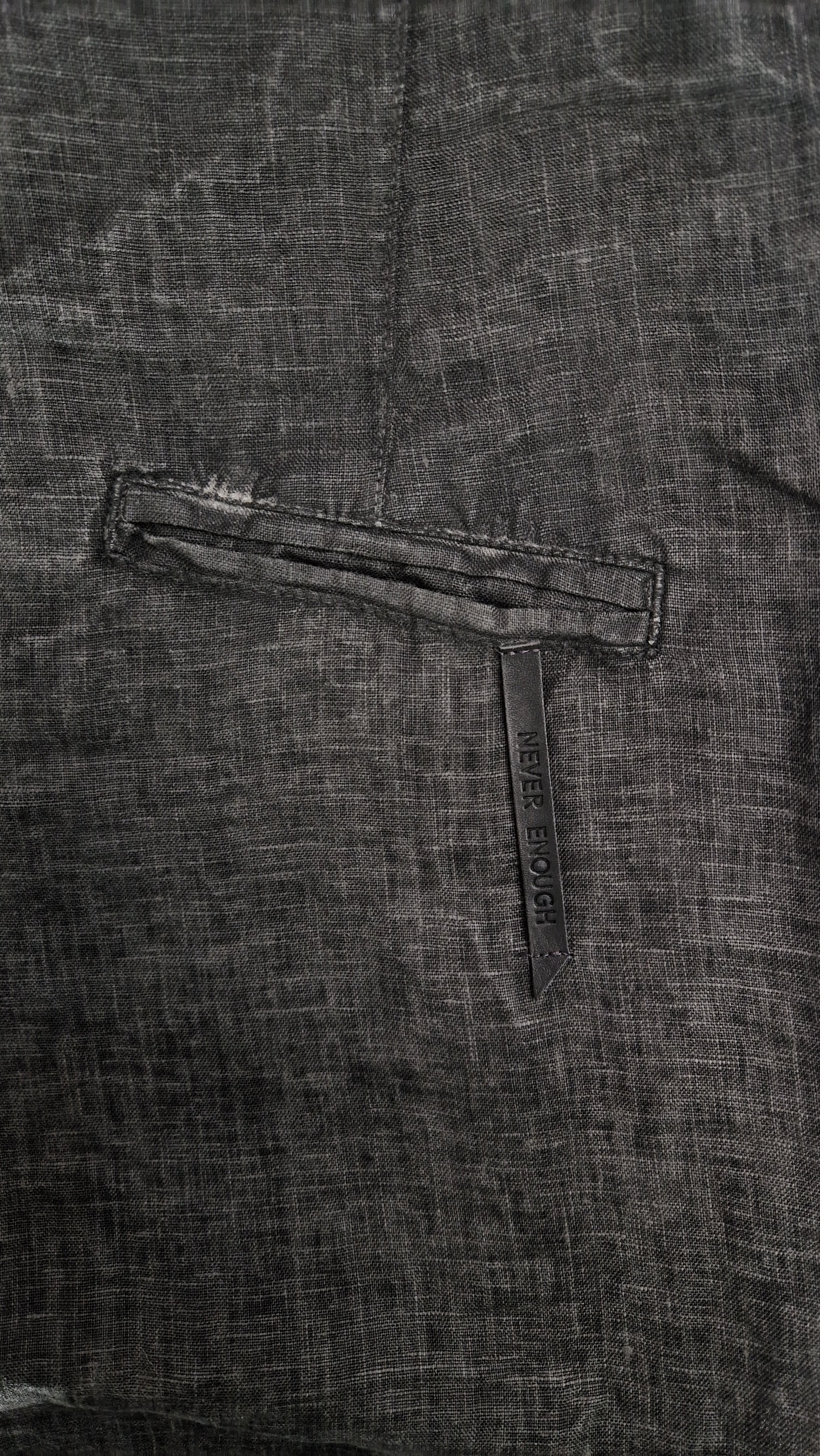 Pantalone Coated in 100% lino uomo MPA011