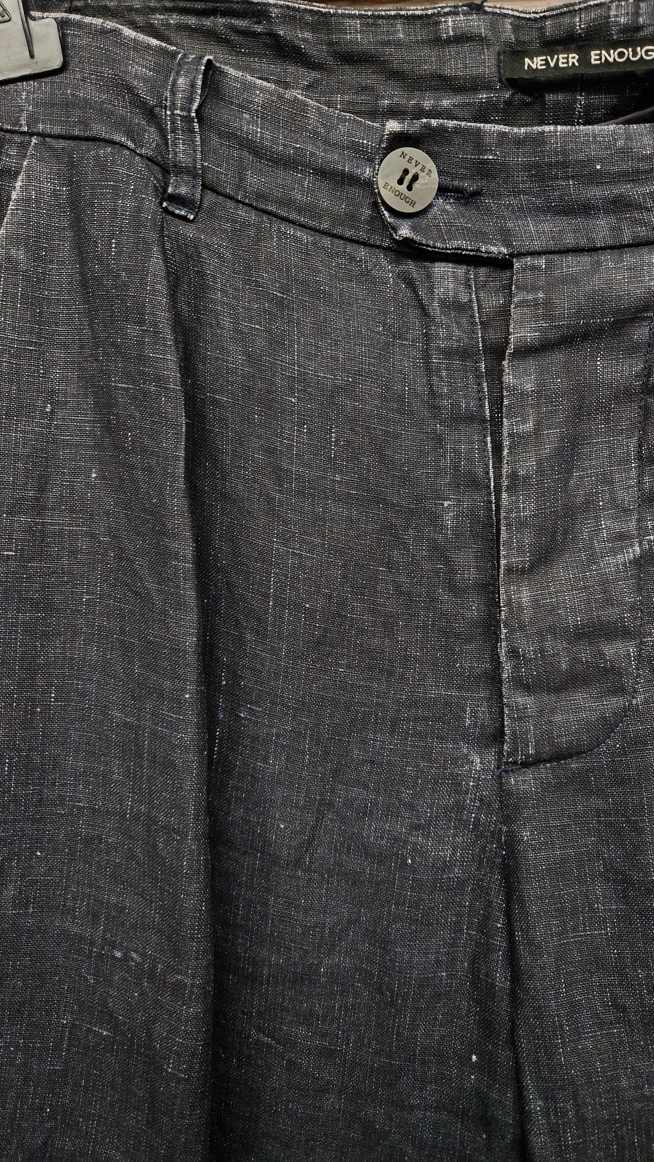 Pantalone uomo strutturato cotone lino MPA064