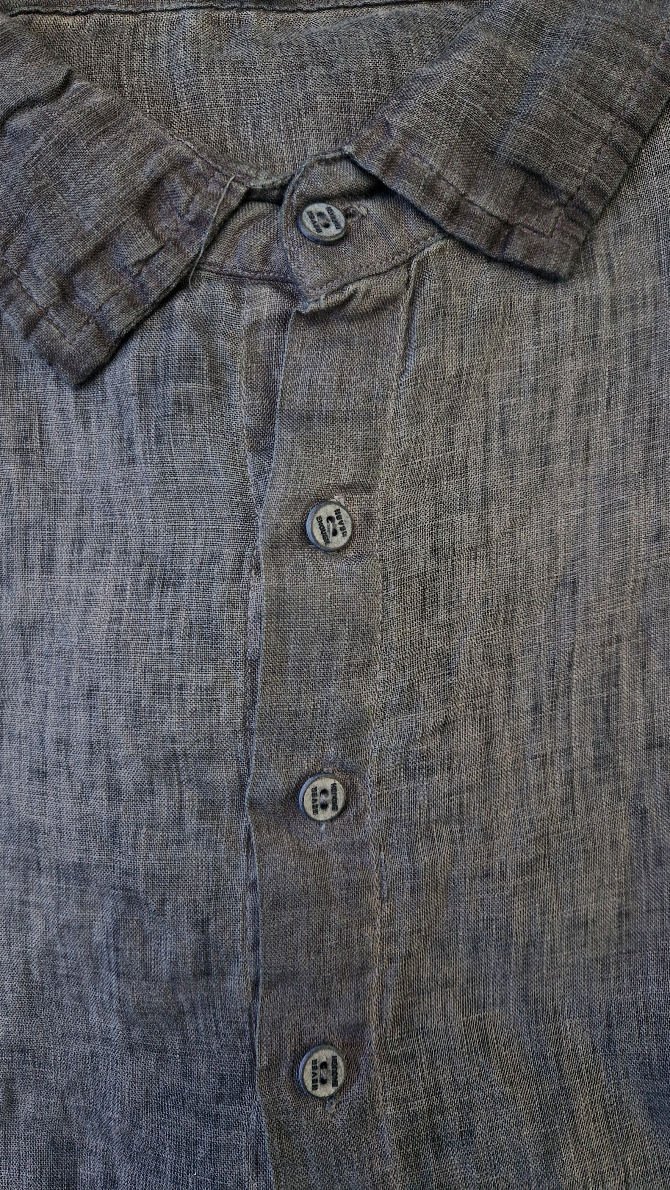 MSL026 long-sleeved linen shirt