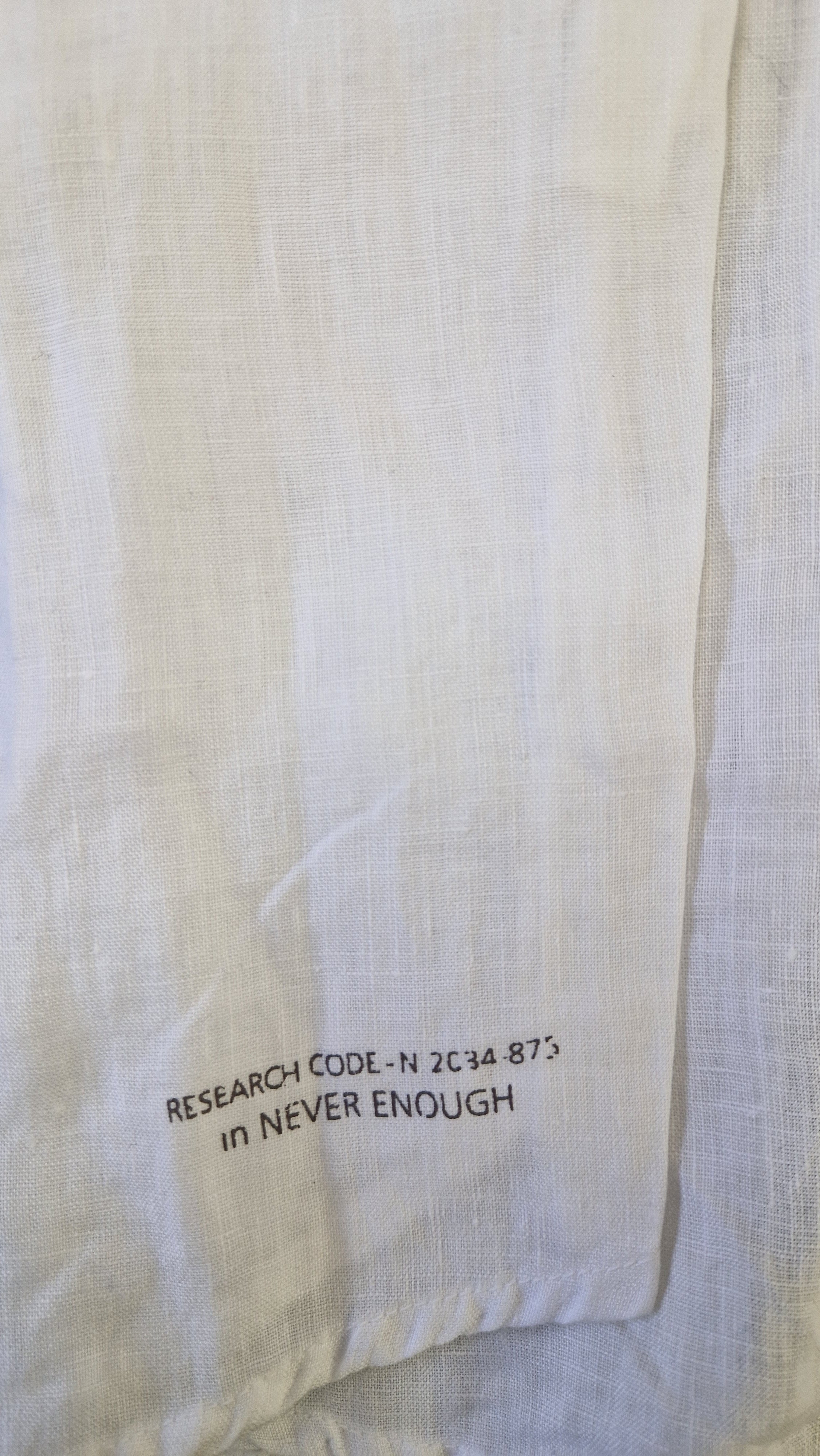 MSL026 long-sleeved linen shirt