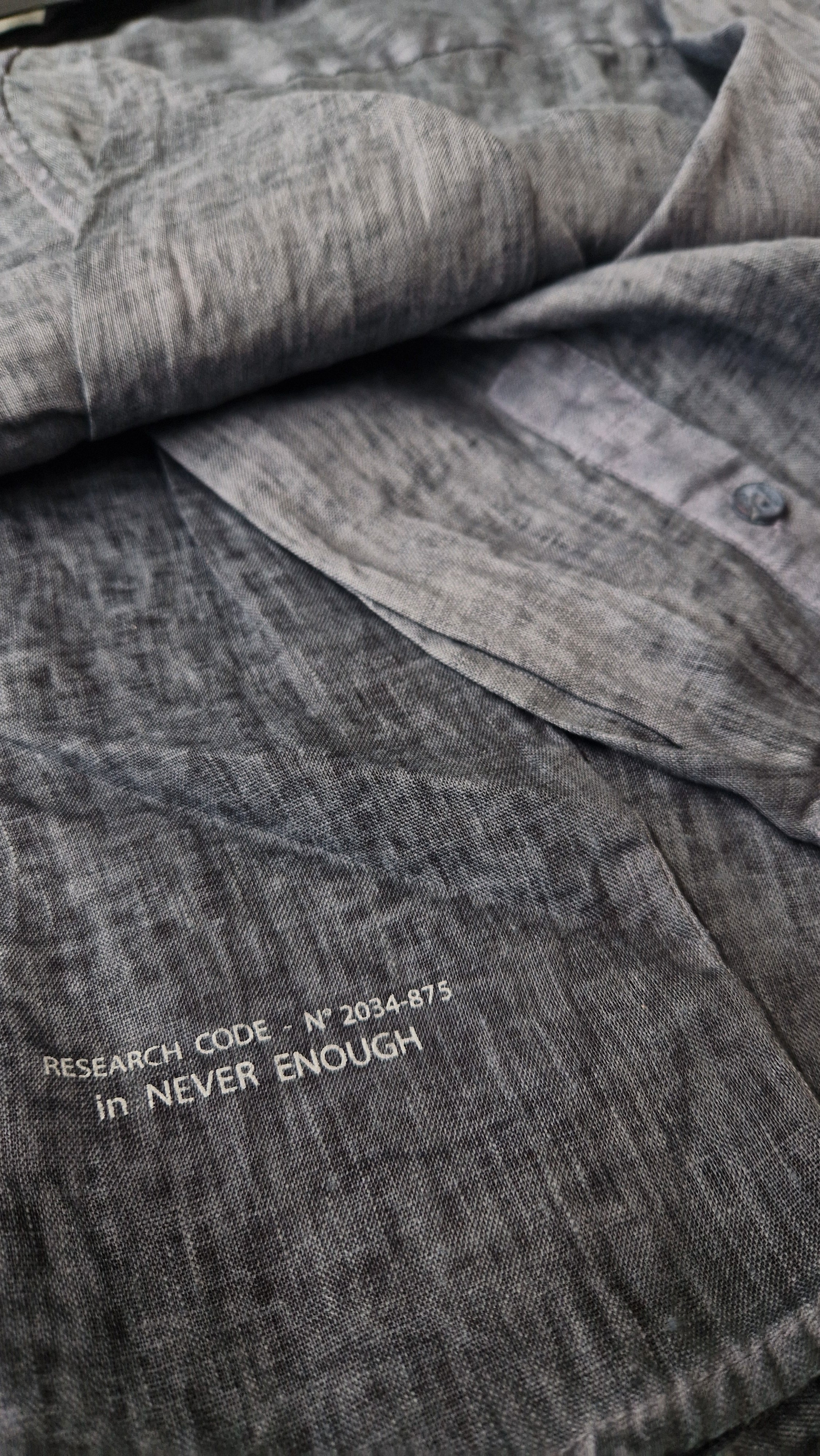 MSL009 long-sleeved linen shirt