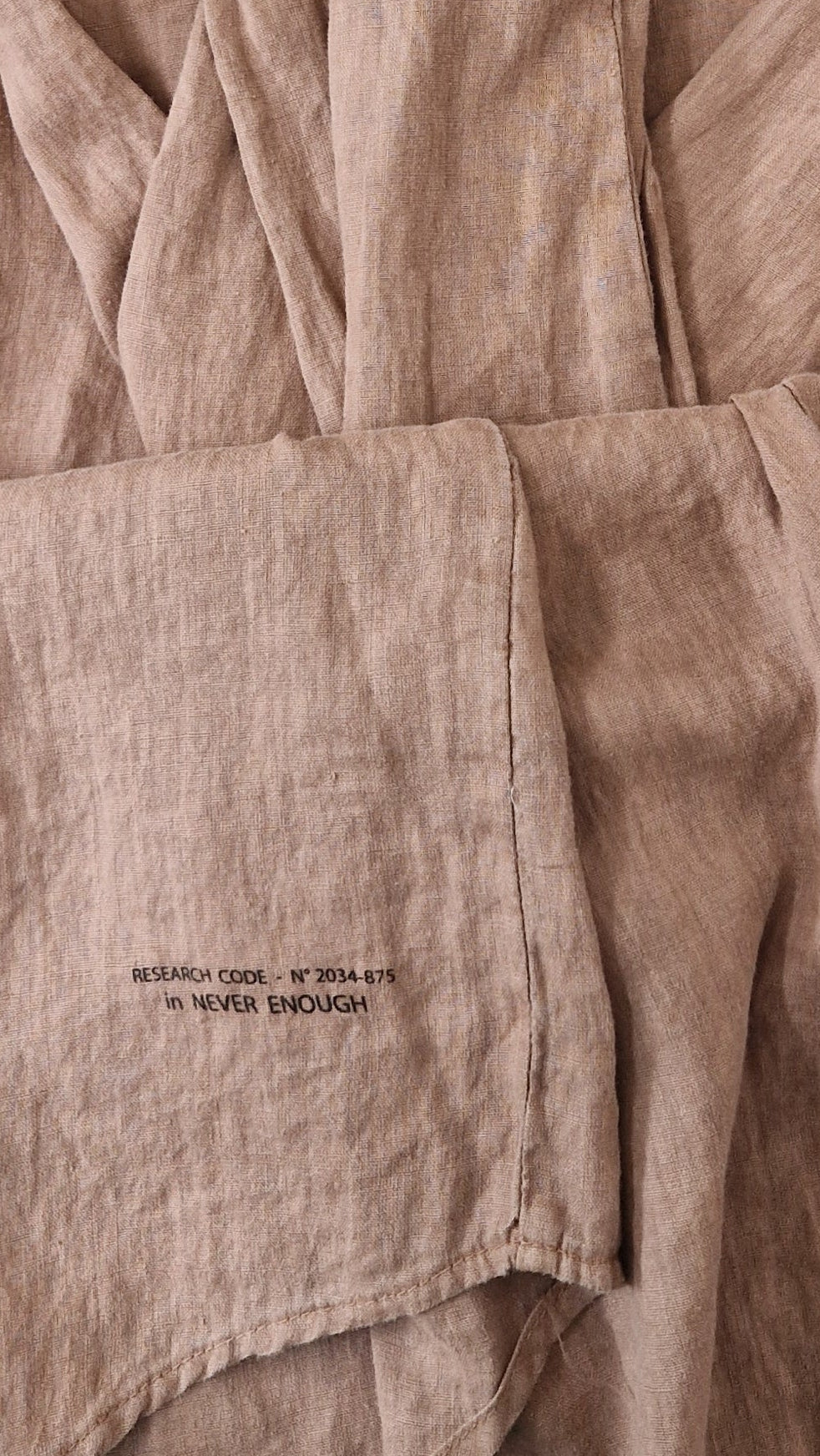 MSL009 long-sleeved linen shirt