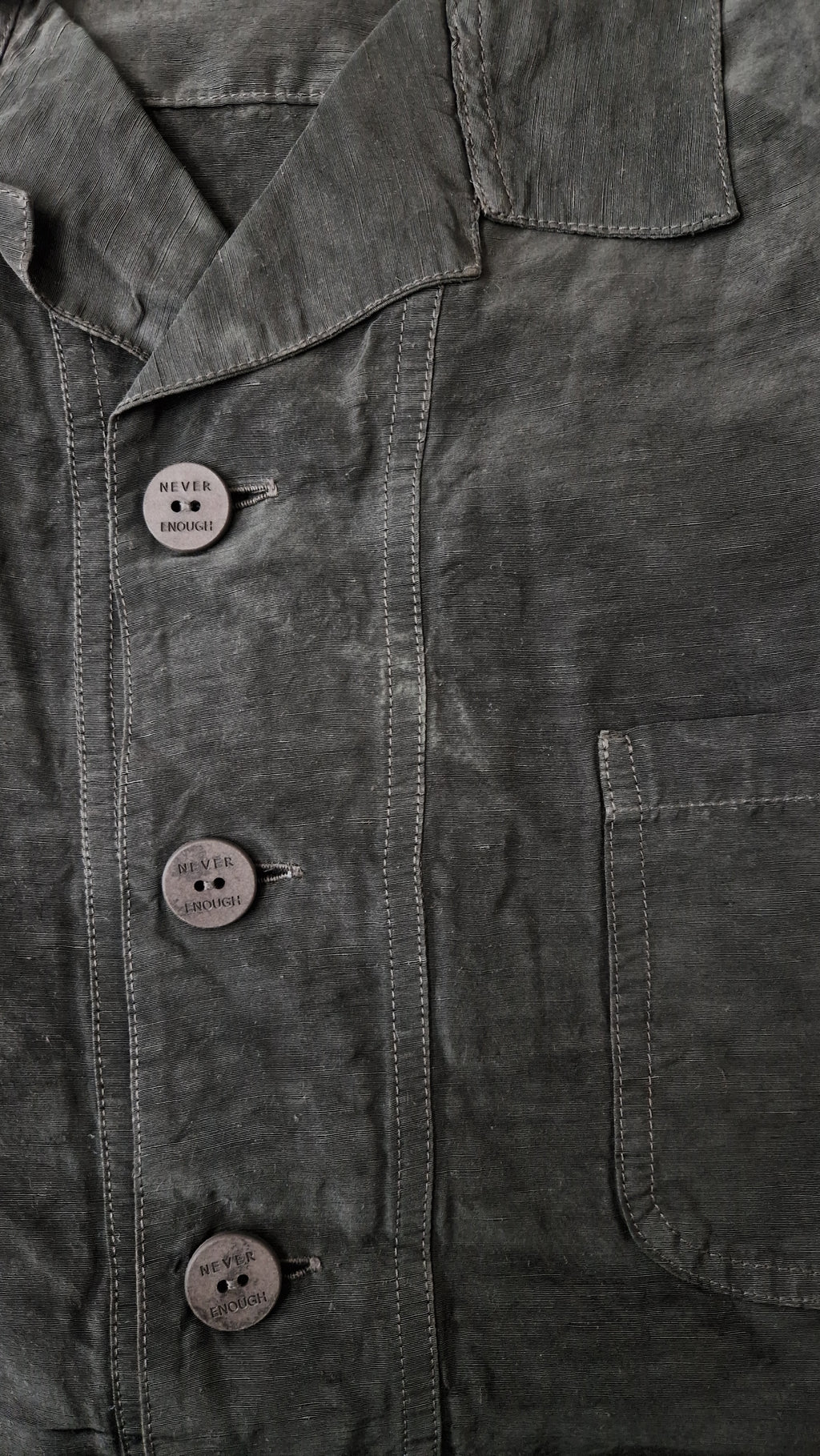 Giacca camicia in lino-cupro uomo MJA021