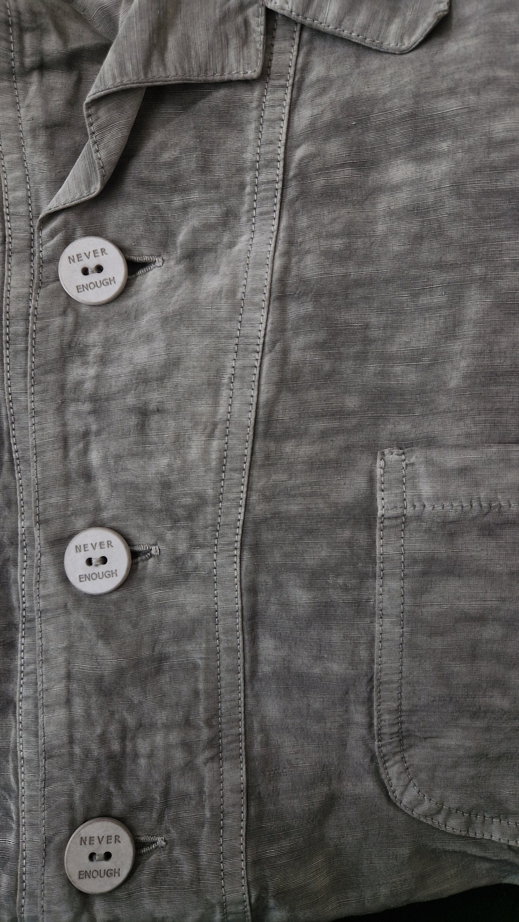 Giacca camicia in lino-cupro uomo MJA021