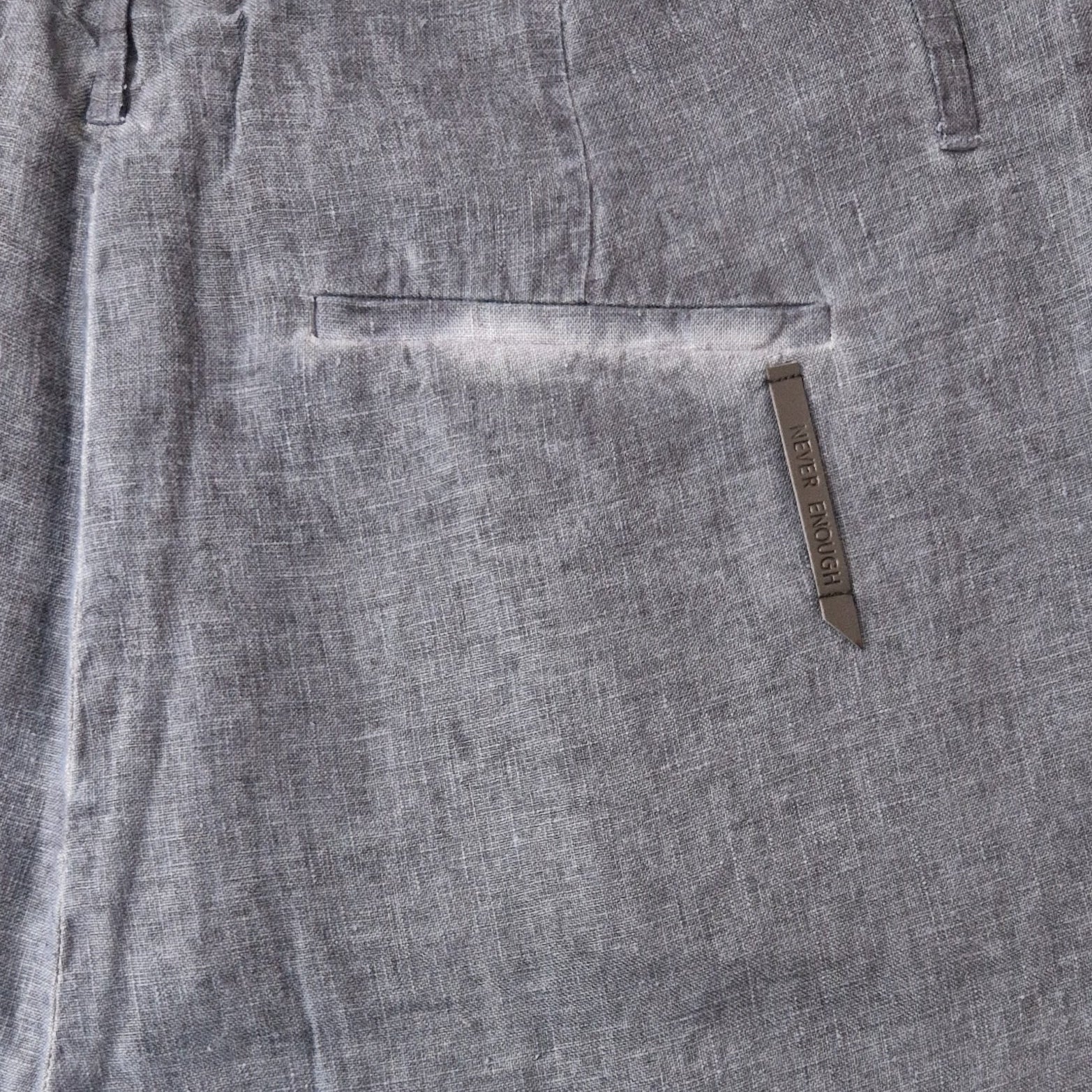 Pantalone in lino uomo MPA009 W142