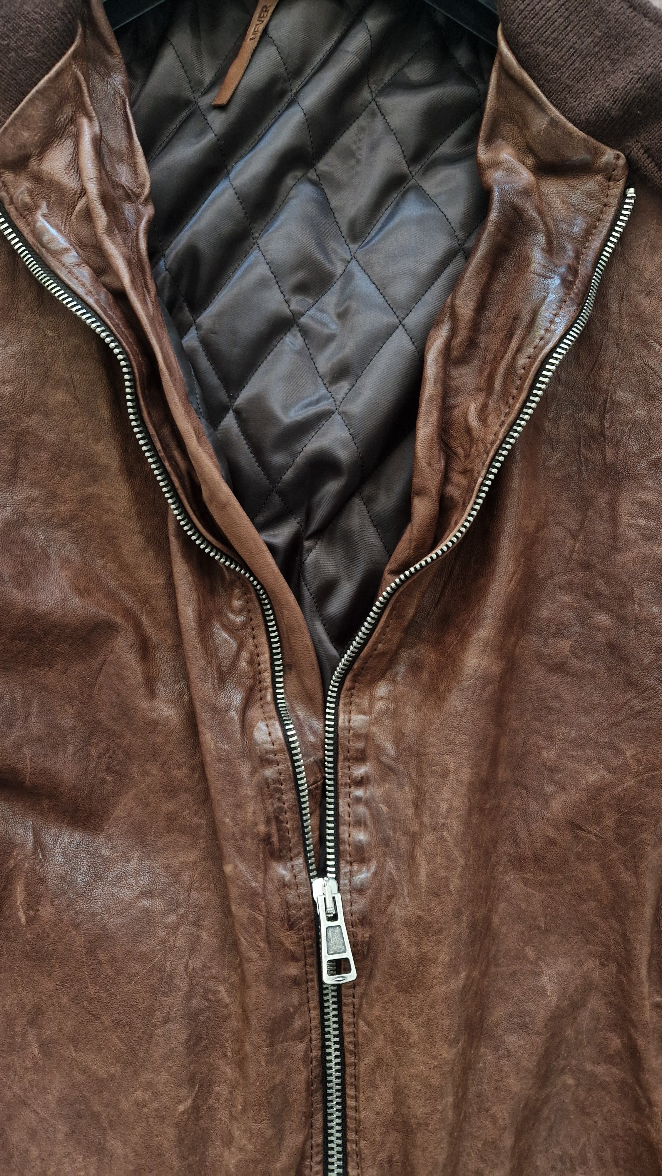 Real leather jacket MJL005