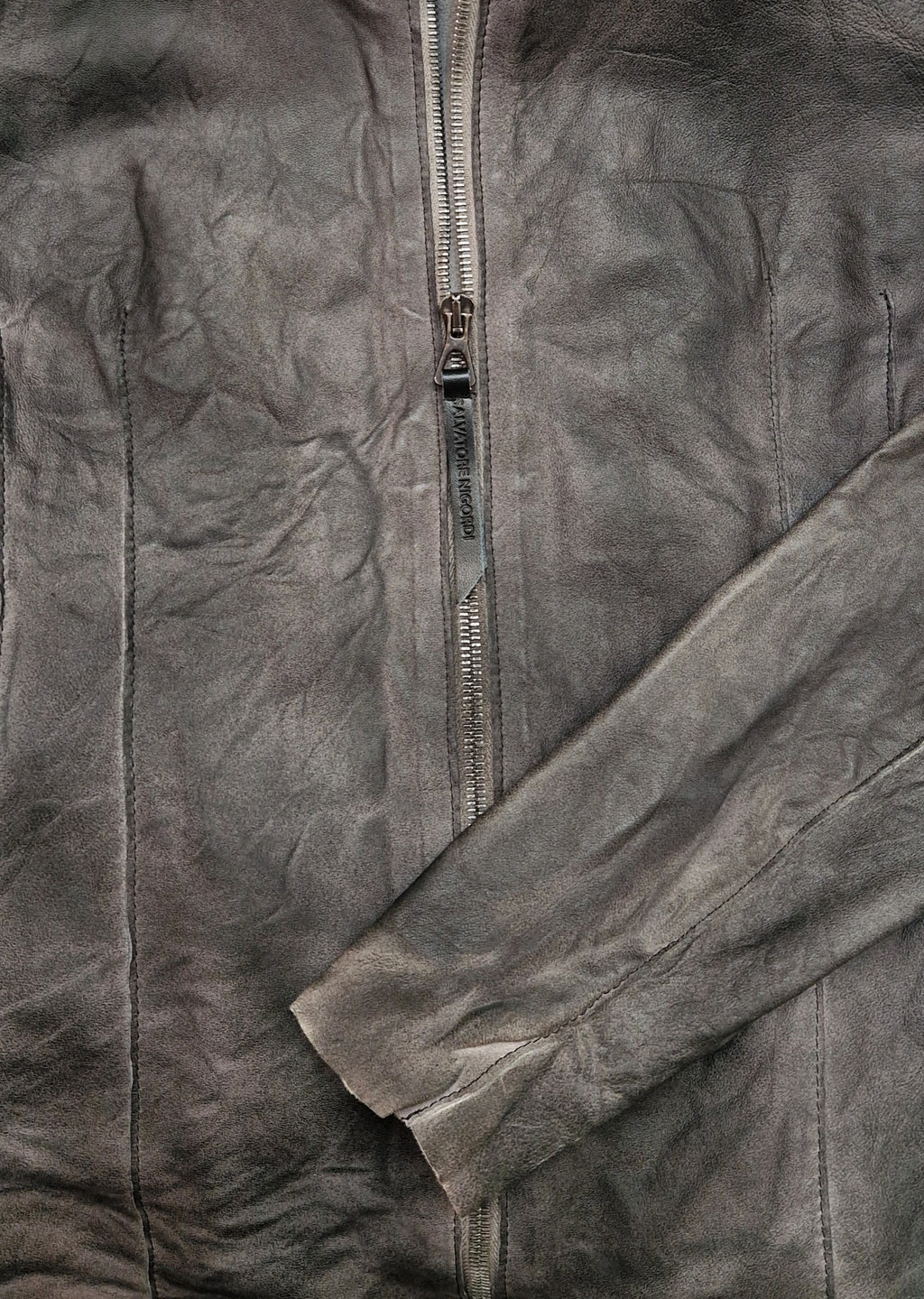 Giacca in vera pelle tinteggiata LJL007 LT-03