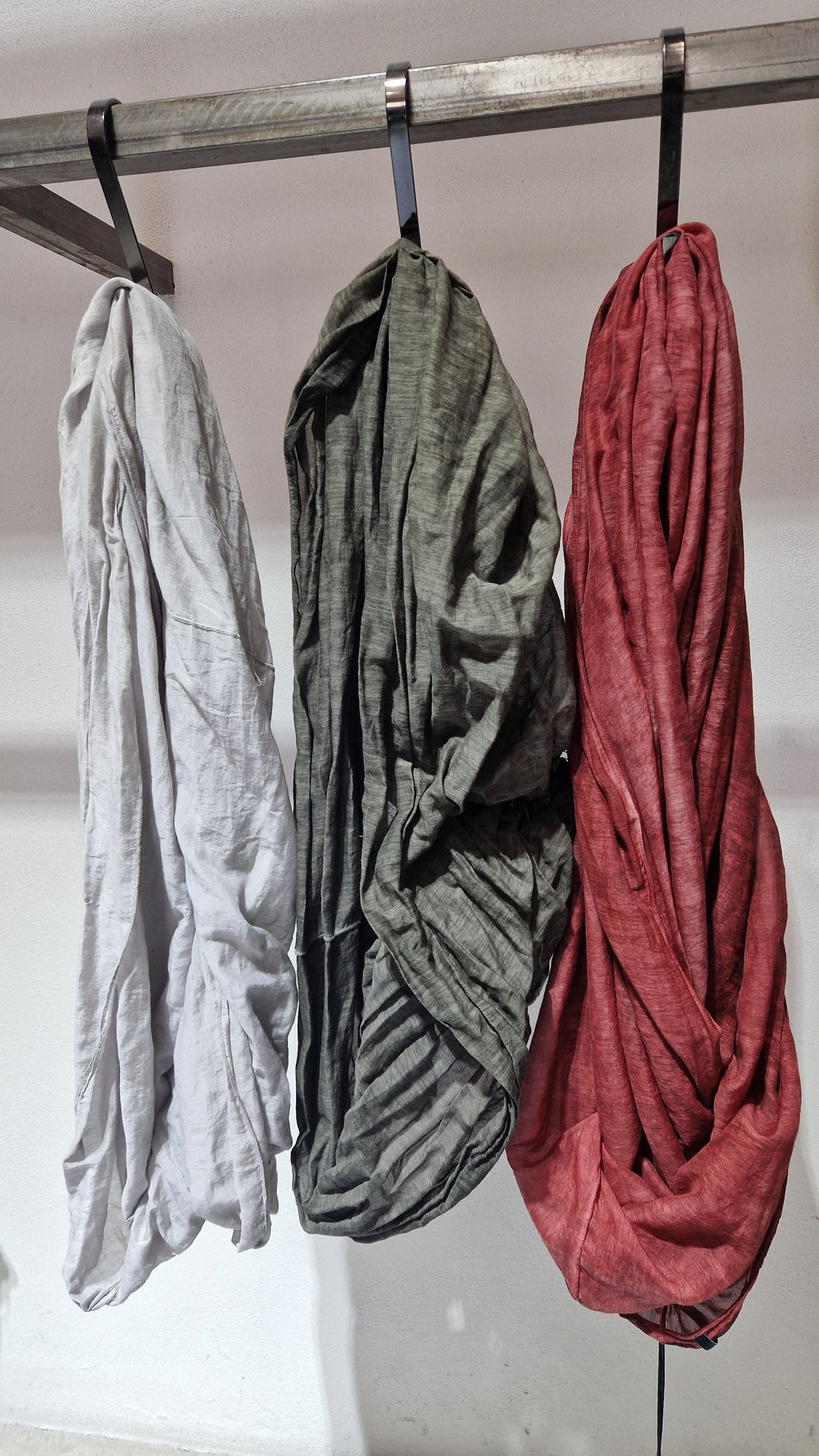 Sciarpa girocollo seta cotone tinto a mano SCARF 04