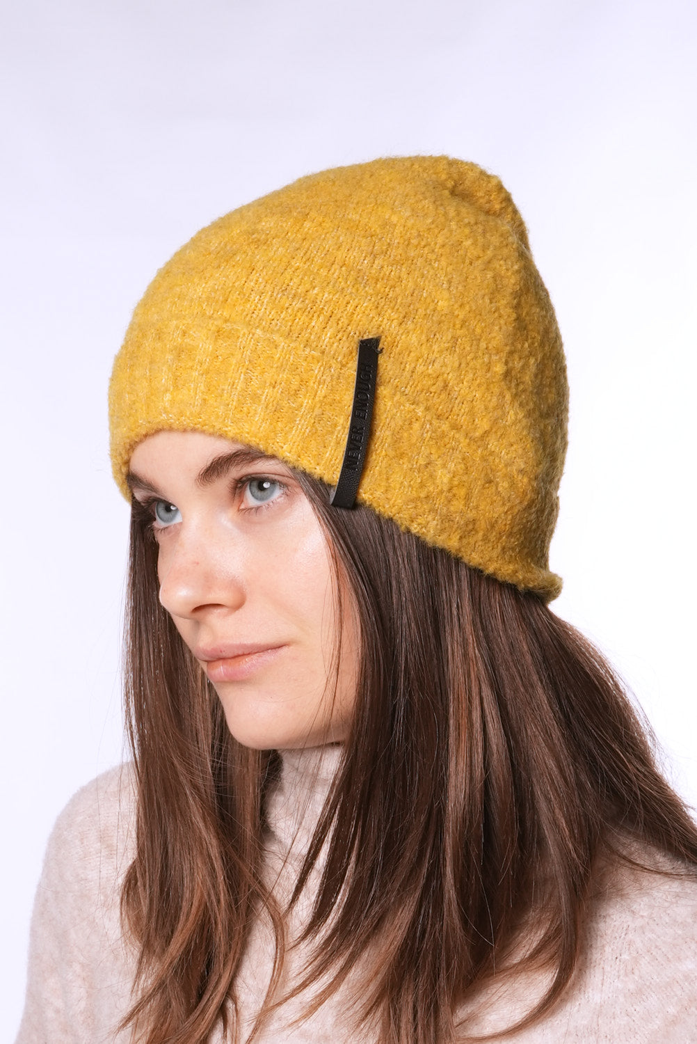 Cappello unisex in lana e alpaca CAP PLAIN