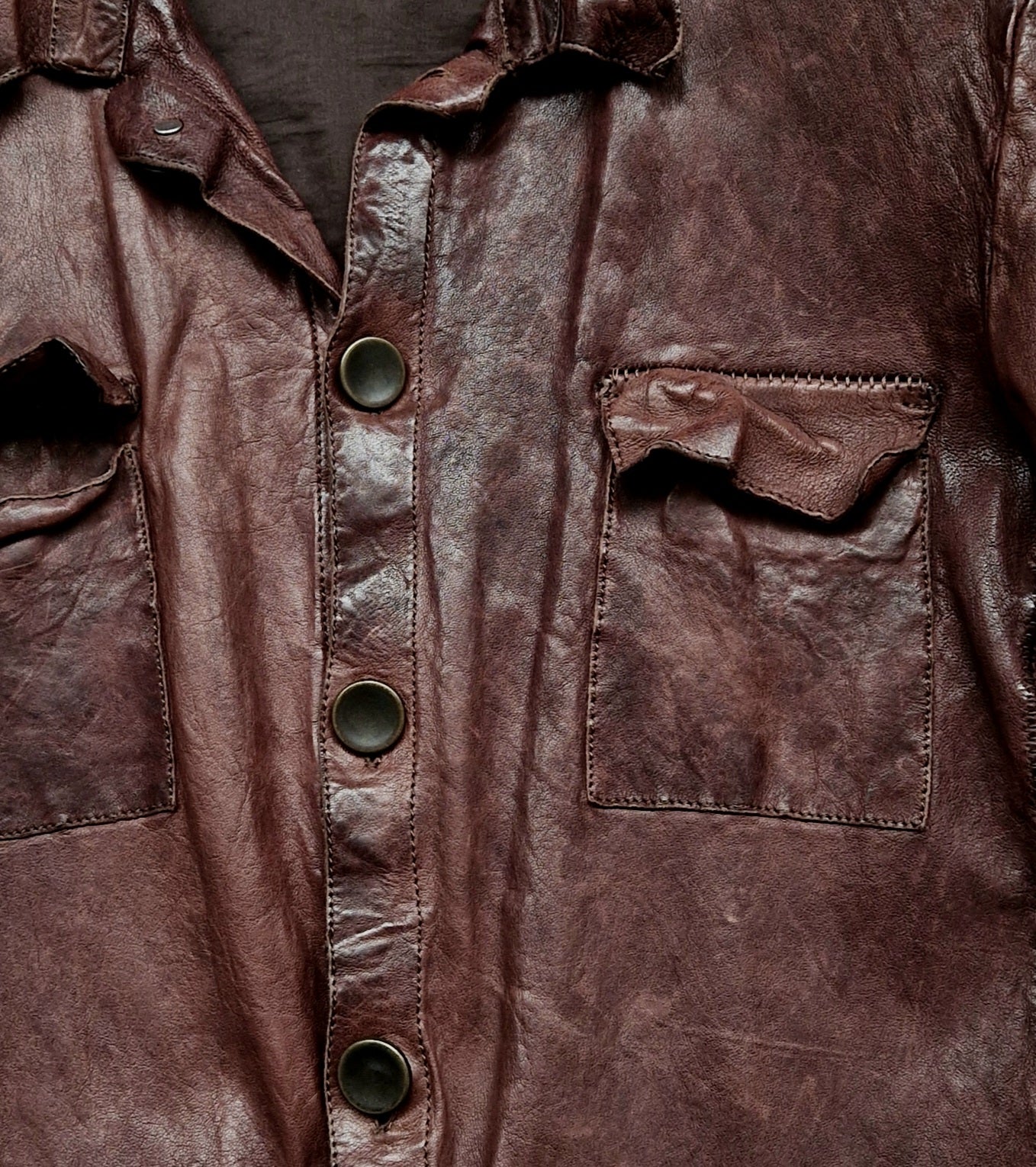 Giacca uomo in vera pelle MJL038