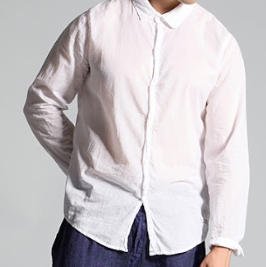 Camicia in cotone uomo MSL009 W062