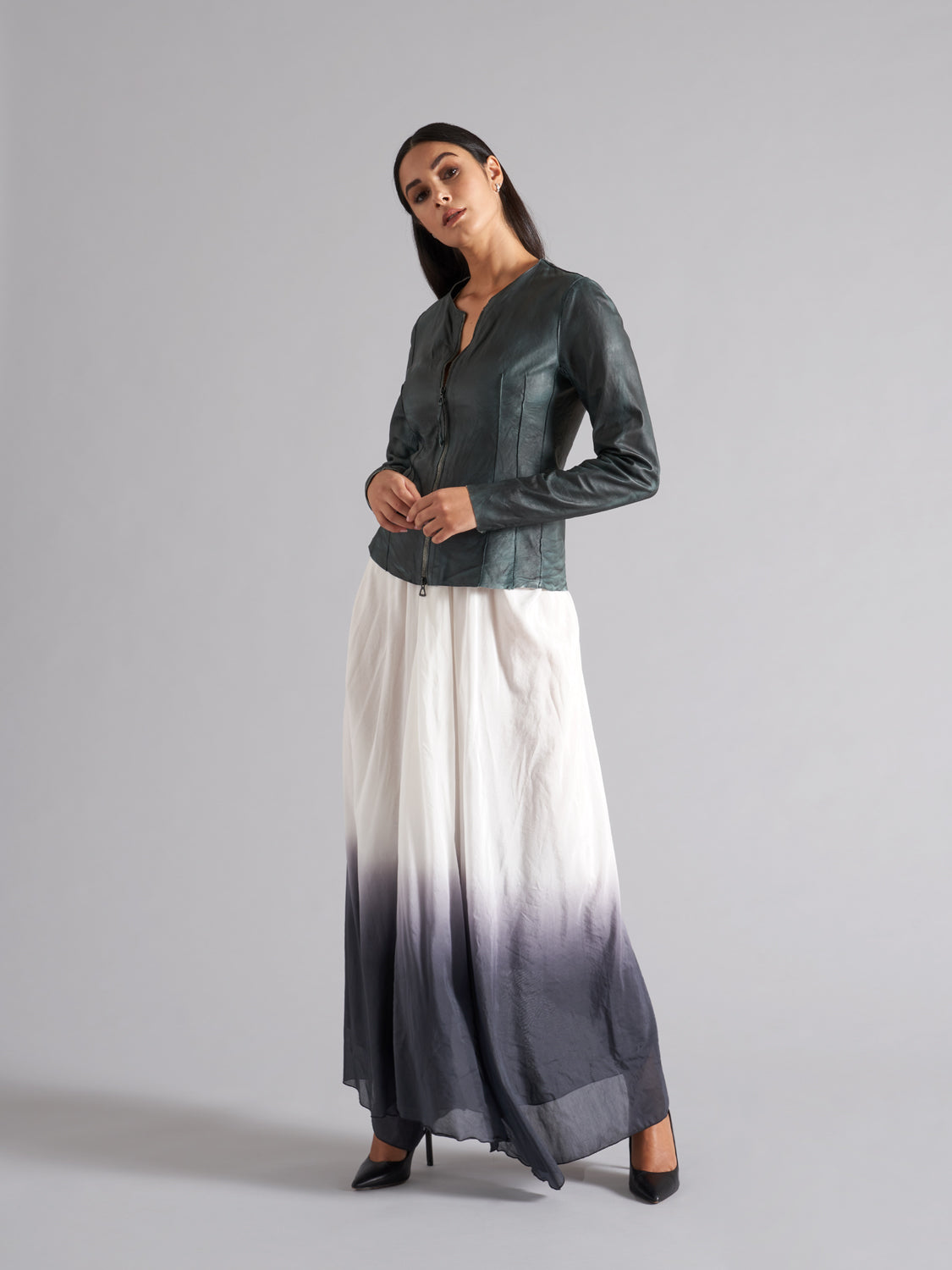 Giacca in vera pelle LJL007