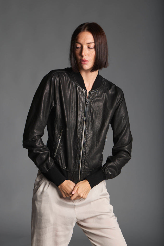 Giacca in vera pelle LJL002 LT-01