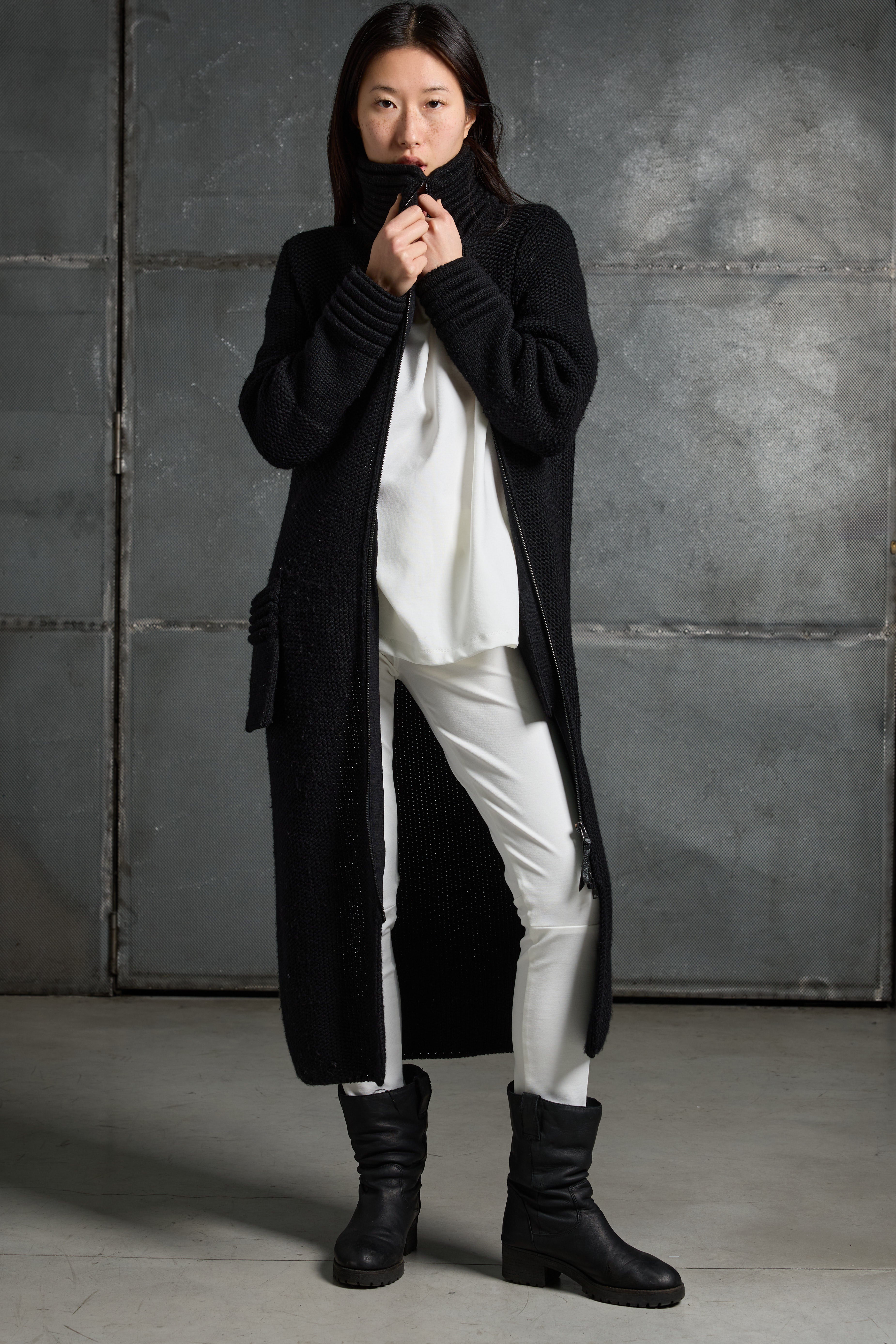 Cardigan in lana donna LKC001