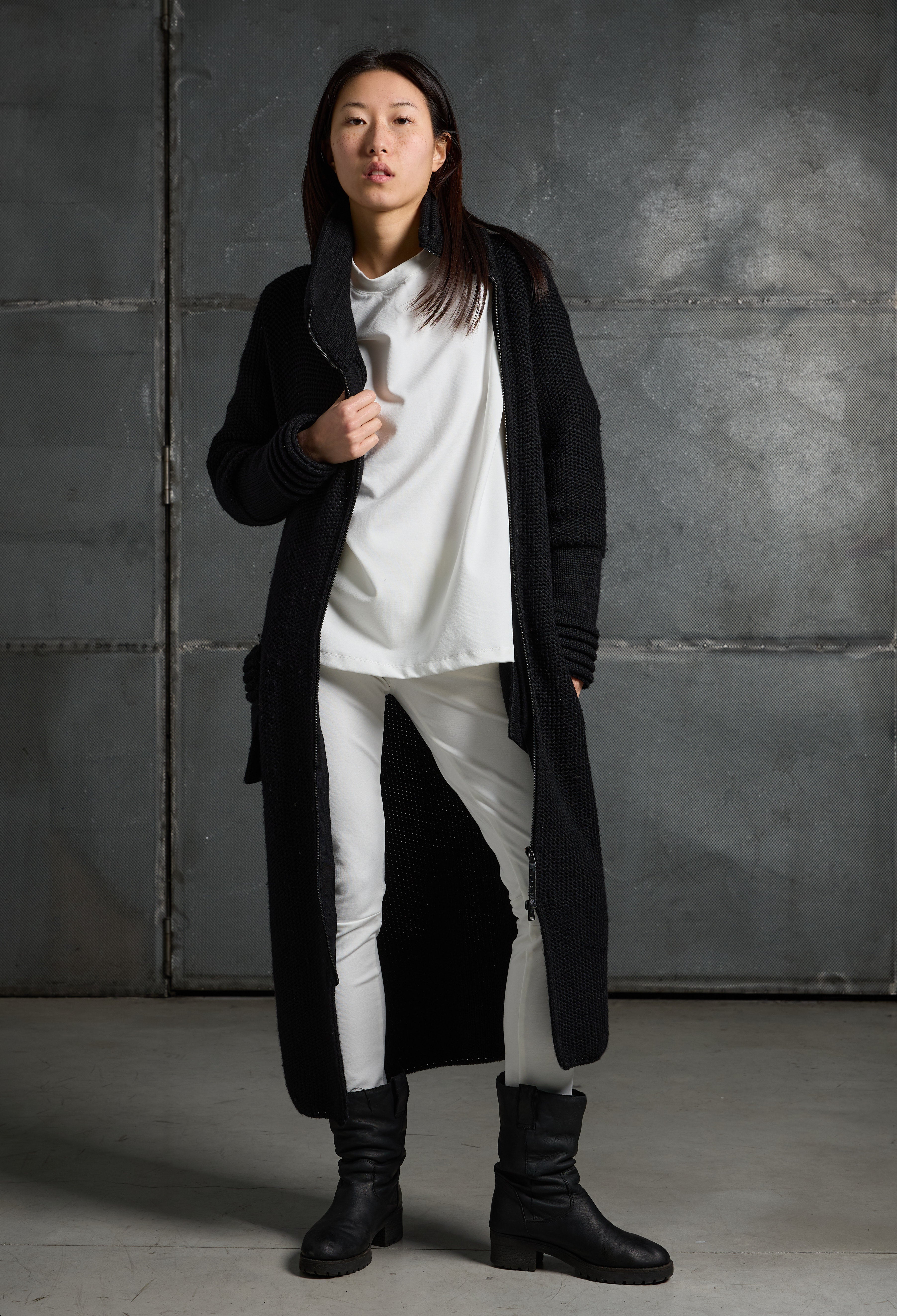 Cardigan in lana donna LKC001