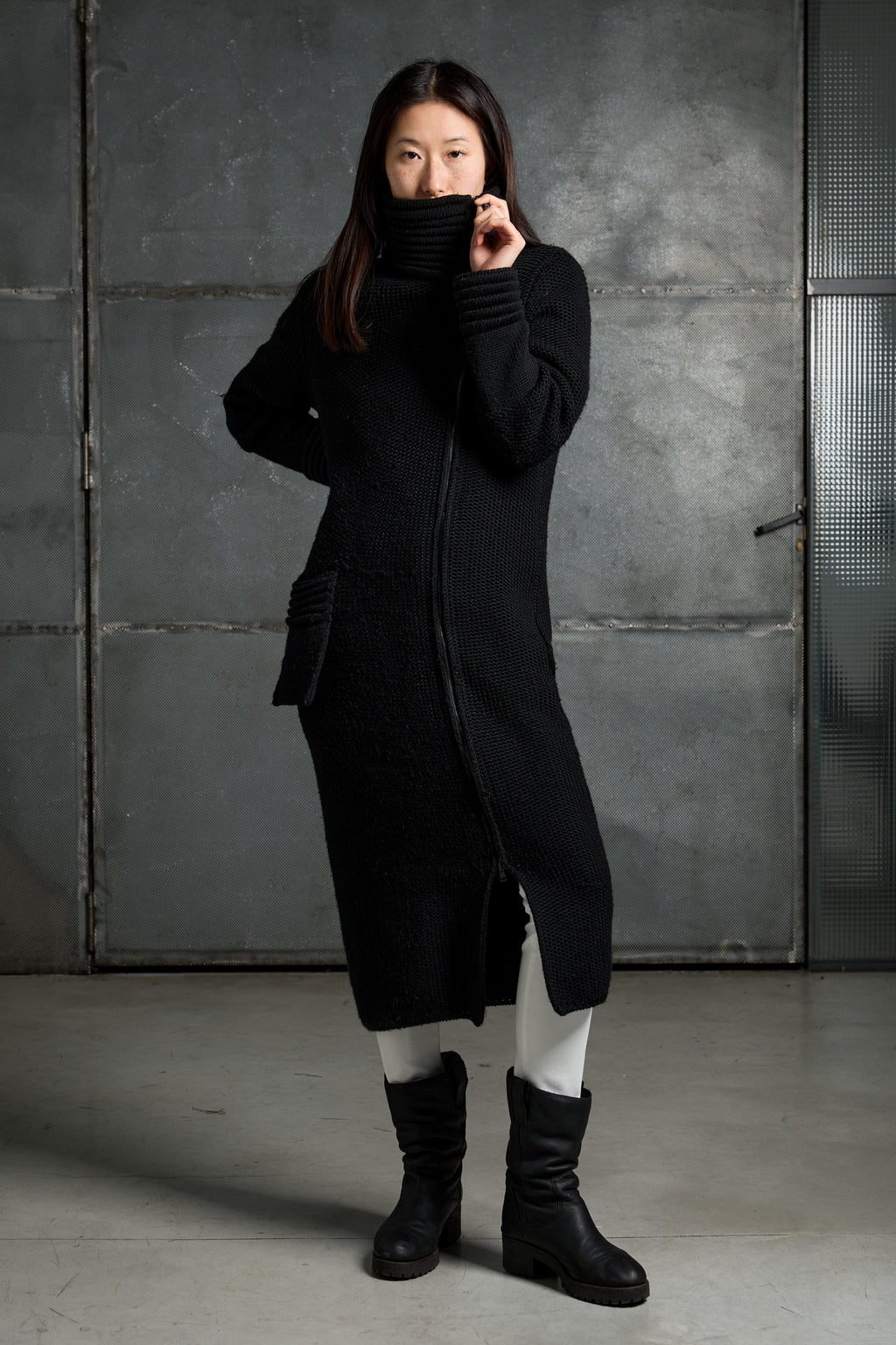 Cardigan in lana donna LKC001