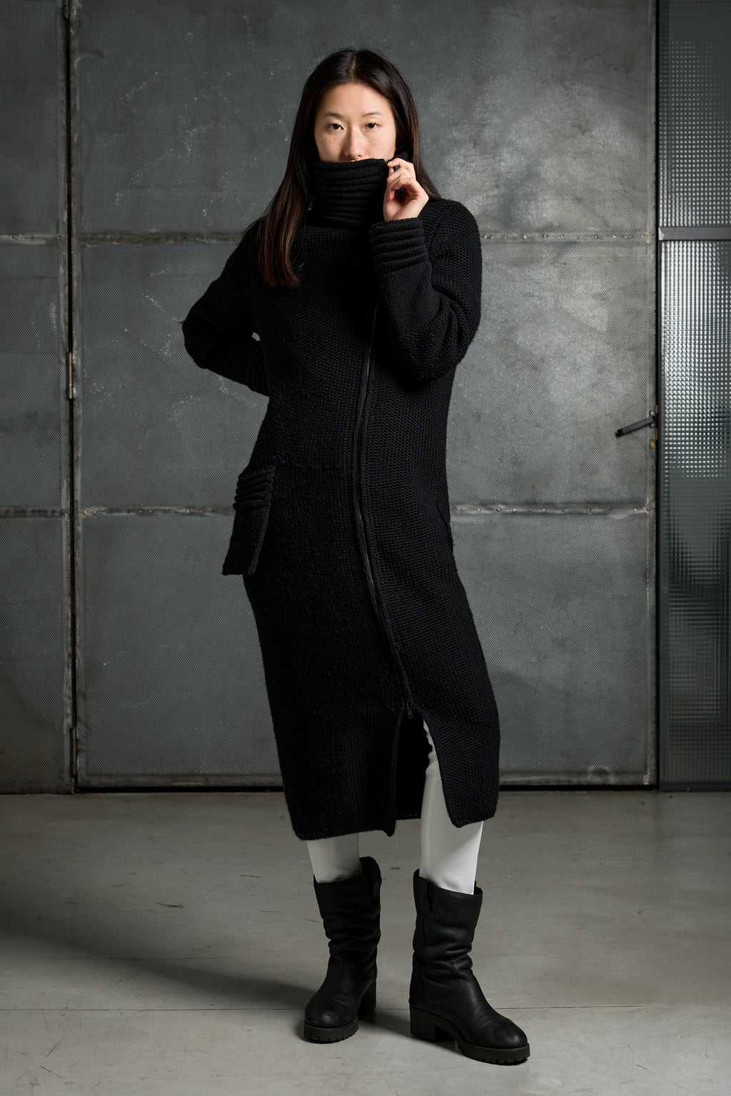 Cardigan in lana donna LKC001