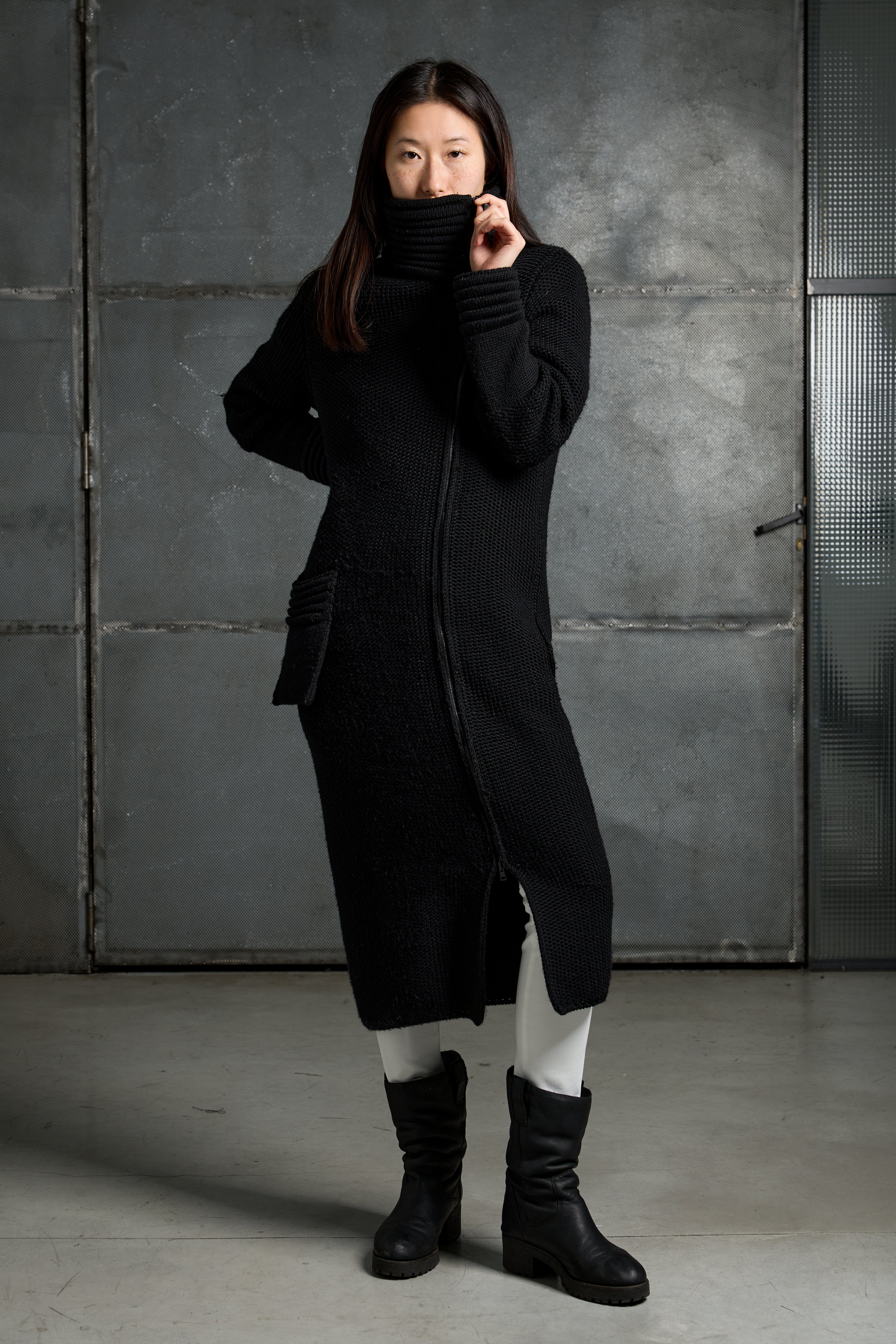 Cardigan in lana donna LKC001