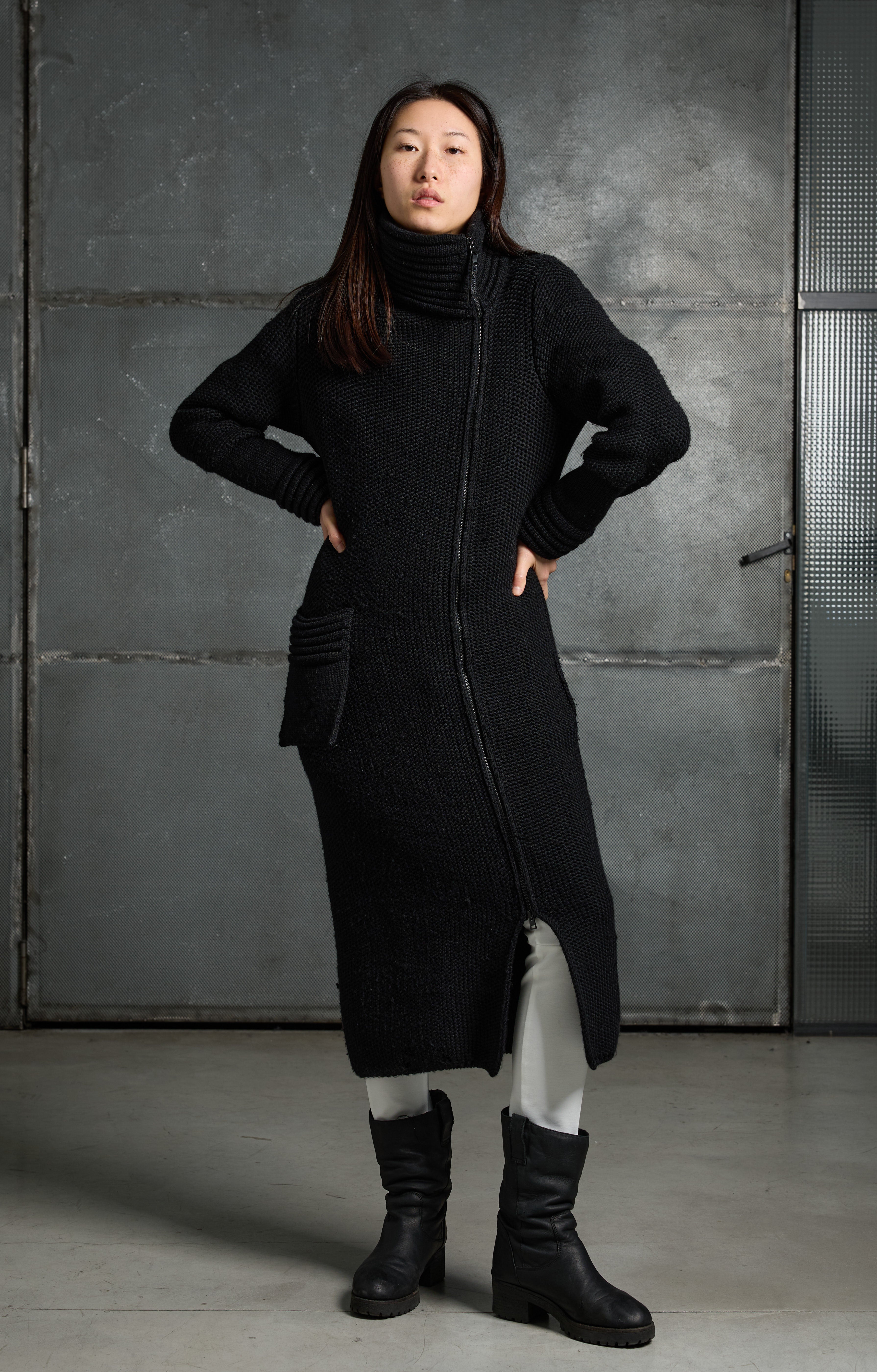 Cardigan in lana donna LKC001