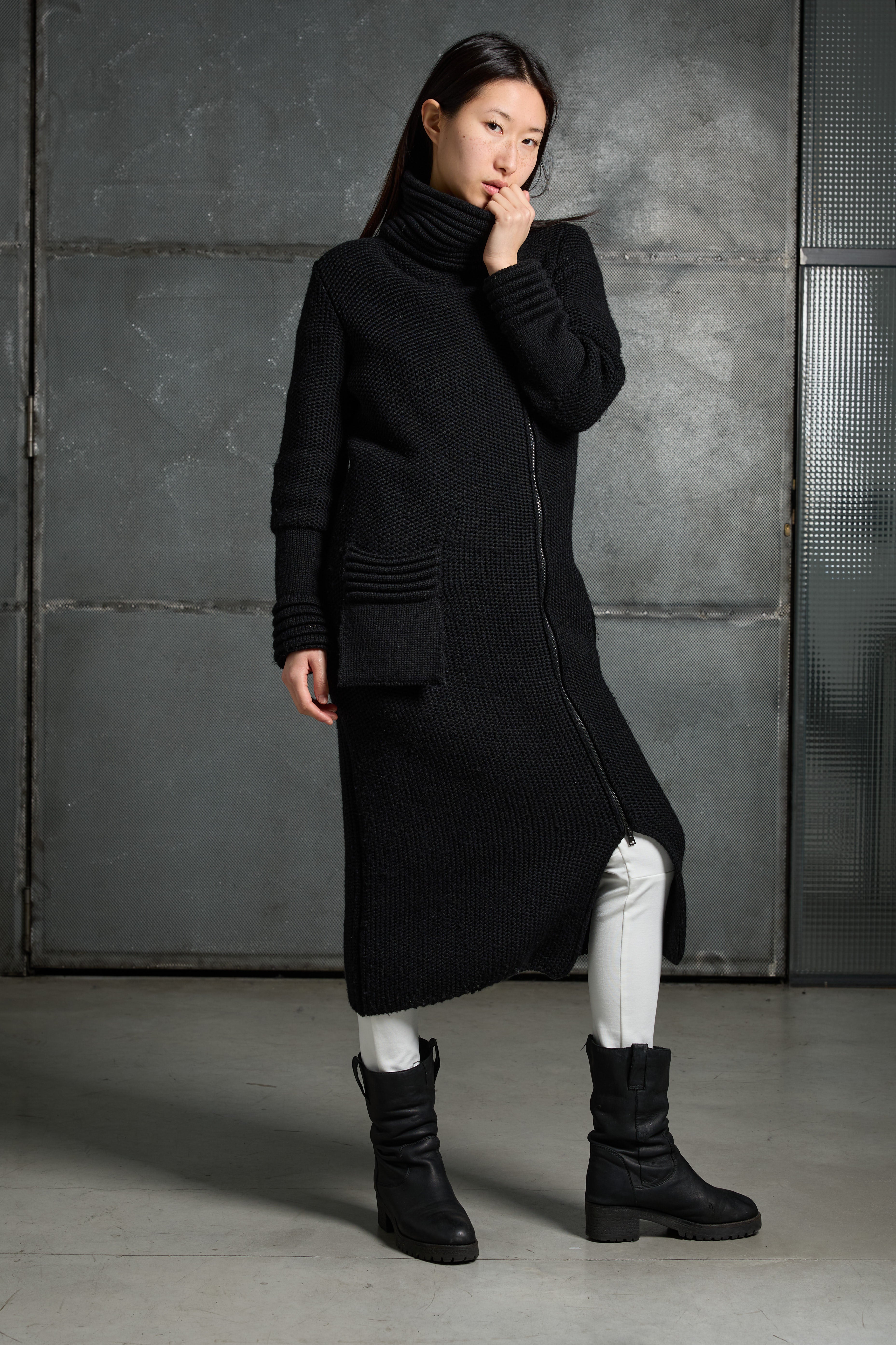 Cardigan in lana donna LKC001