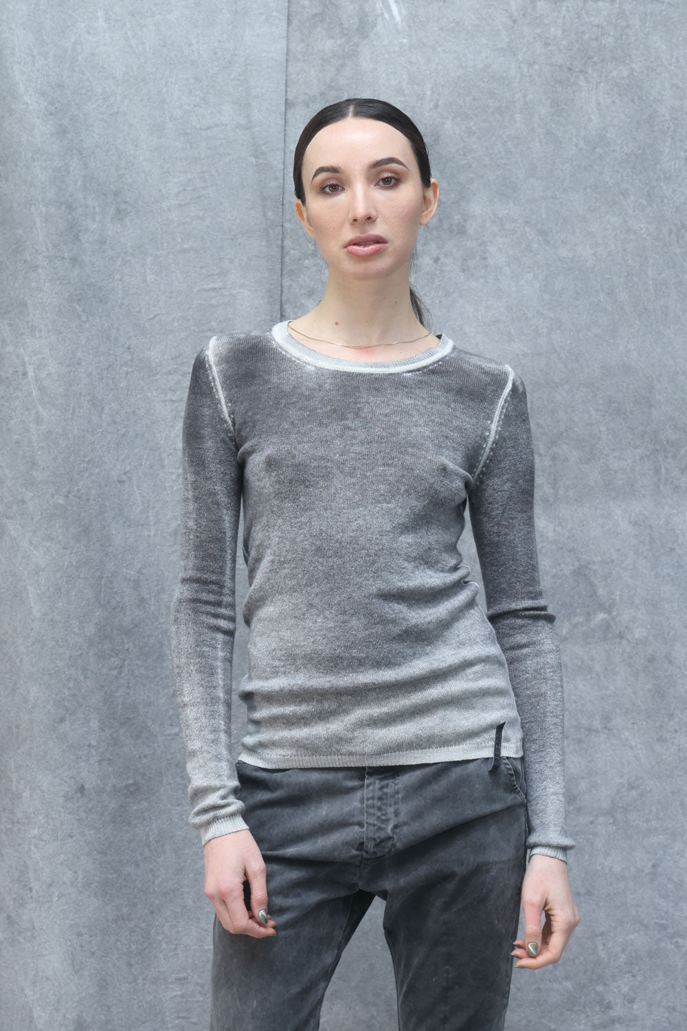 Maglia donna in cachemire 100%  LKN012 SHADED