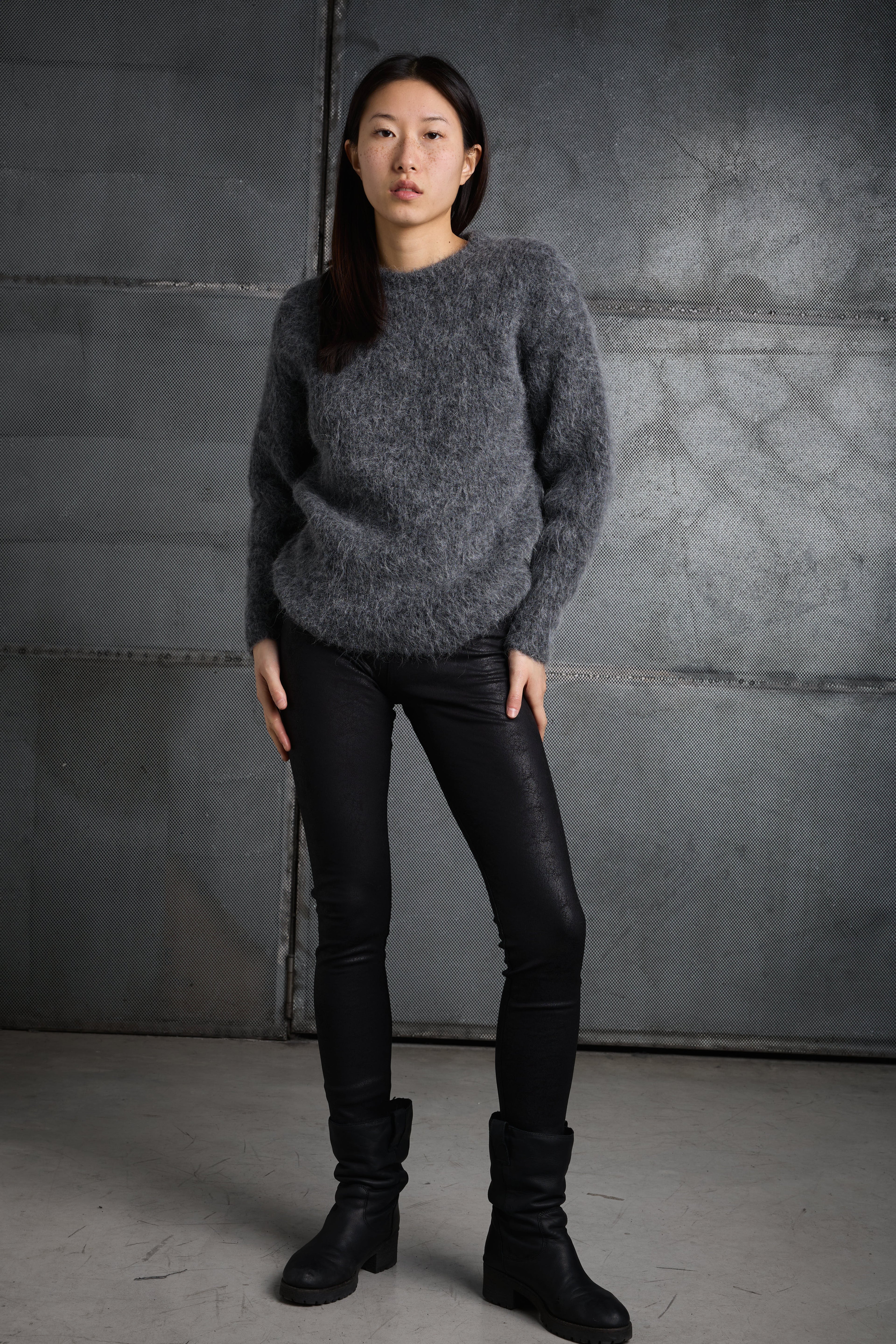 Maglione girocollo donna LKN038