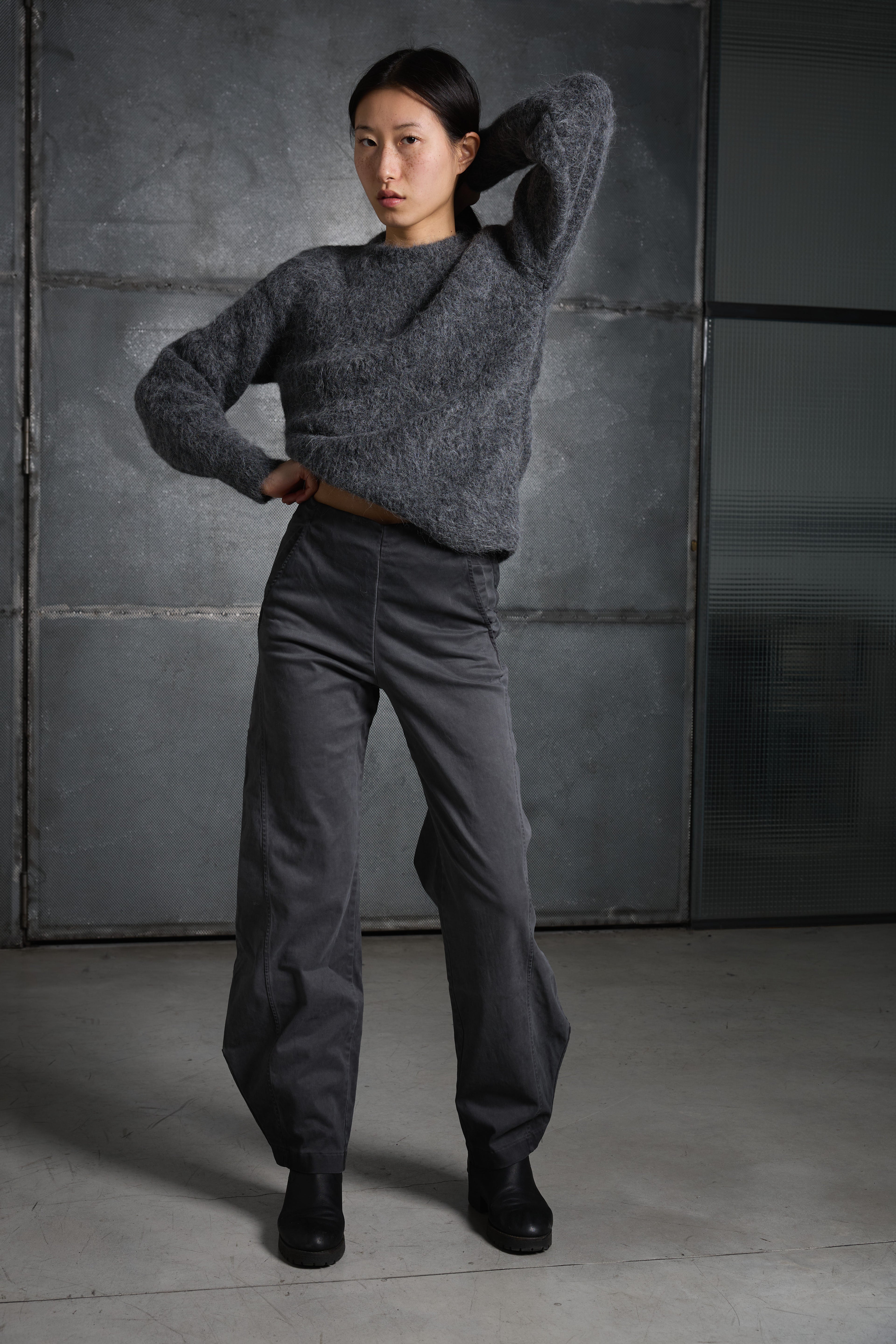 Maglione girocollo donna LKN038