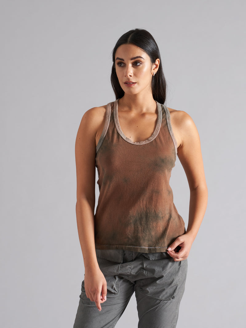 LSI011 TD cotton rowing tank top