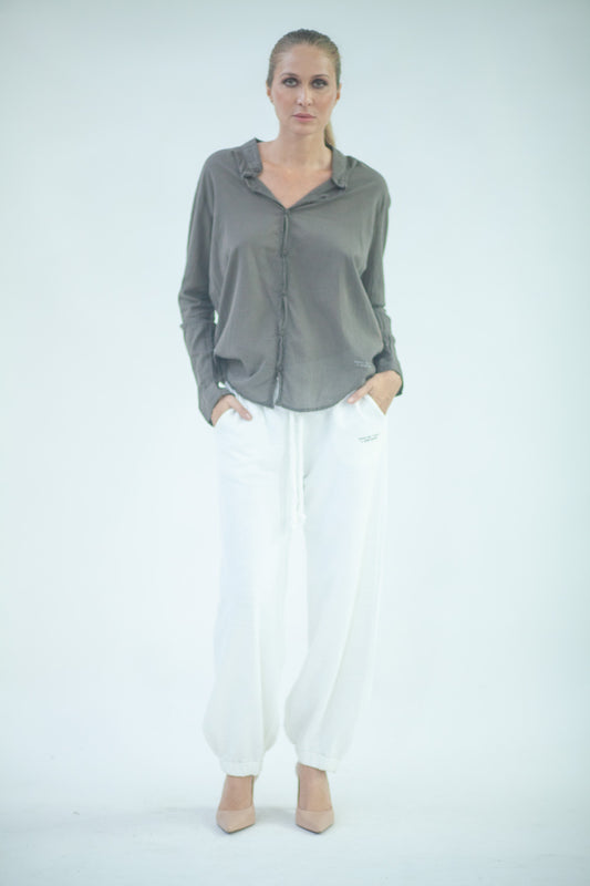 Camicia in cotone donna LMSL009 COR W062