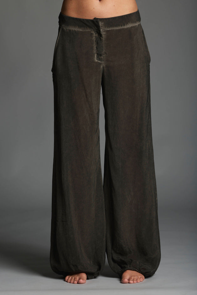 Pantalone cupro donna LPA044 DYE