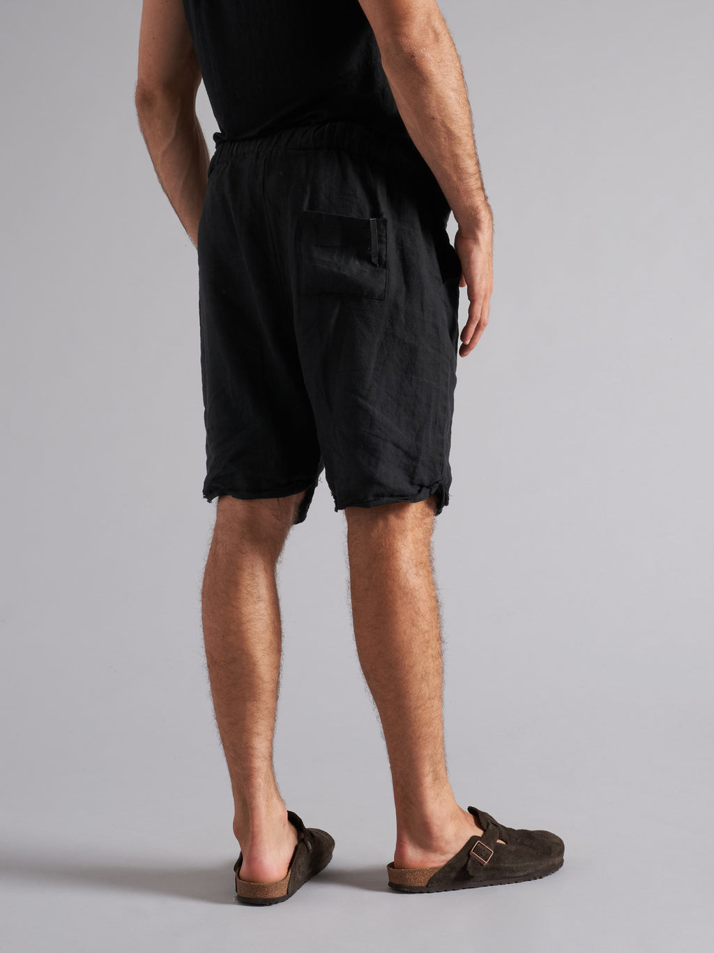 Bermuda in lino uomo MBE004 W142