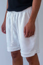 Bermuda in lino uomo MBE004 W142