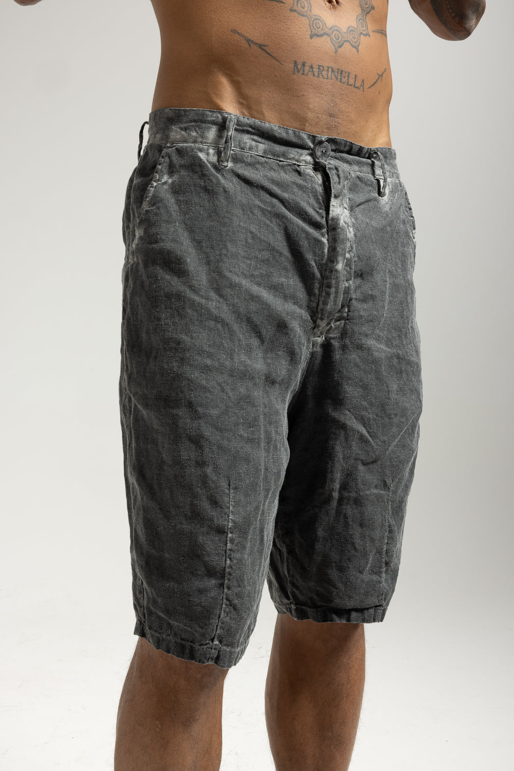 Bermuda in lino uomo MBE009