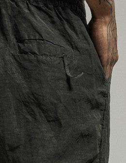 Men's linen Bermuda shorts MBE036 W138