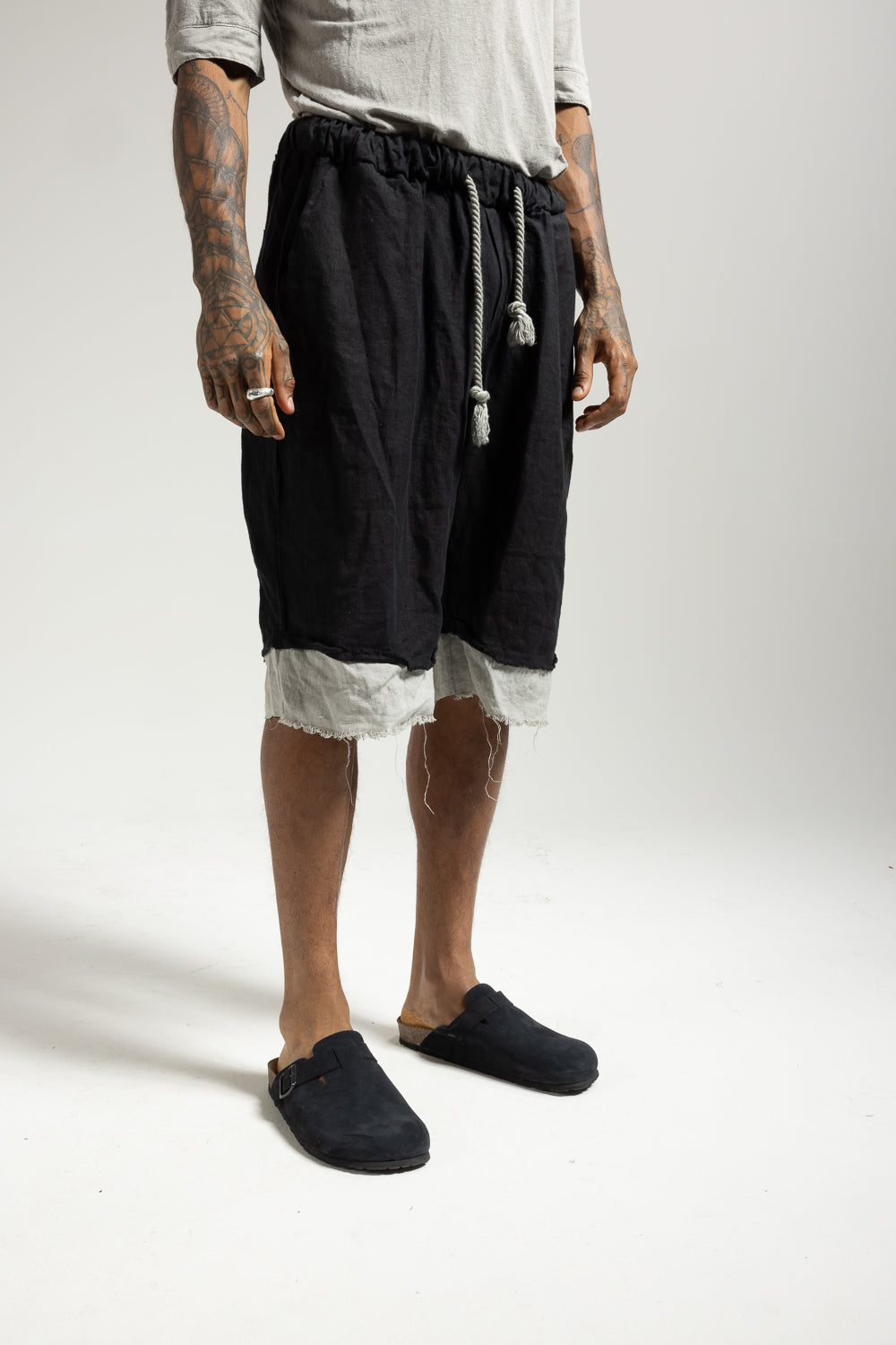 Bermuda in lino uomo MBE037