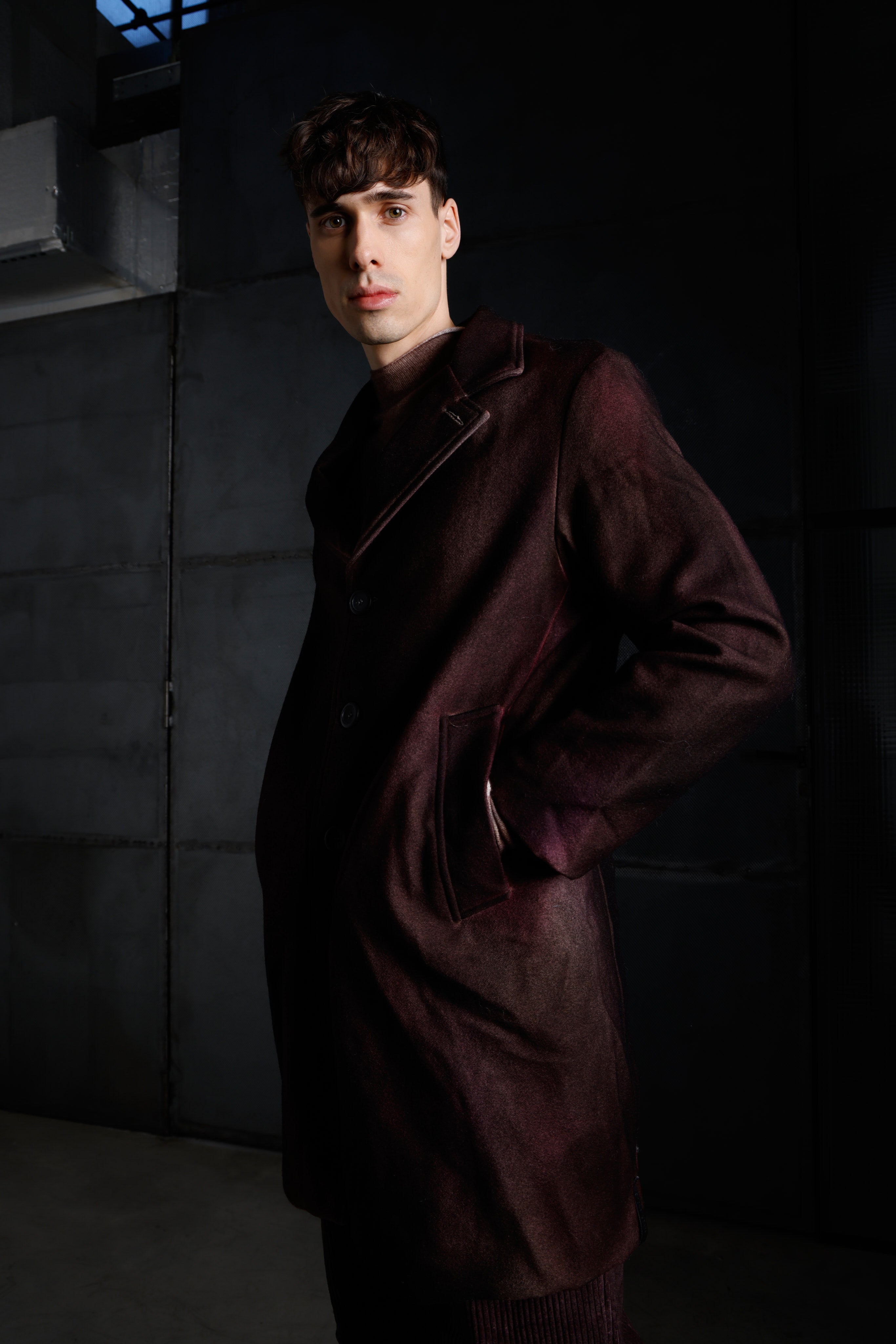 Cappotto uomo tinto in capo MCO003
