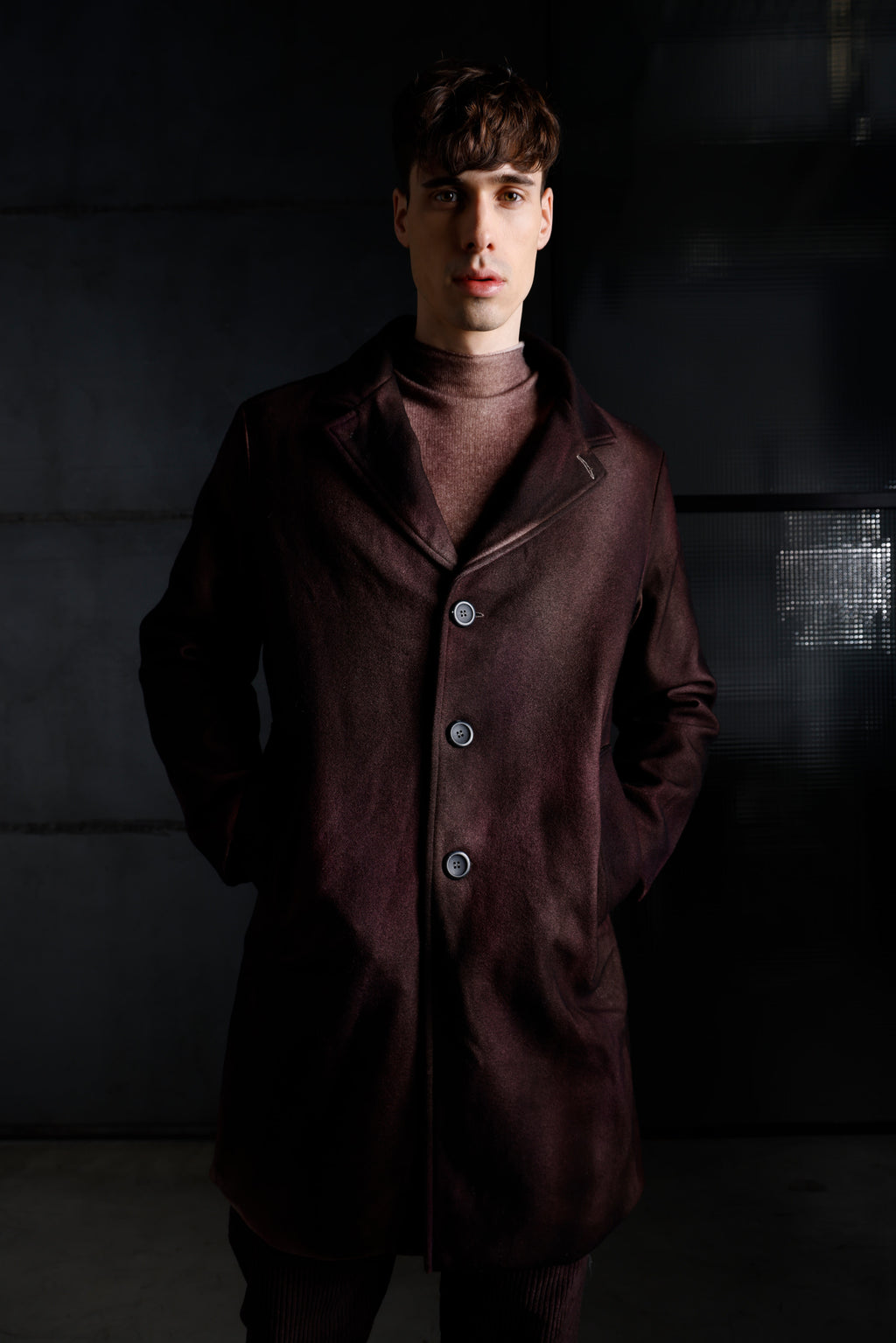 Cappotto uomo tinto in capo MCO003