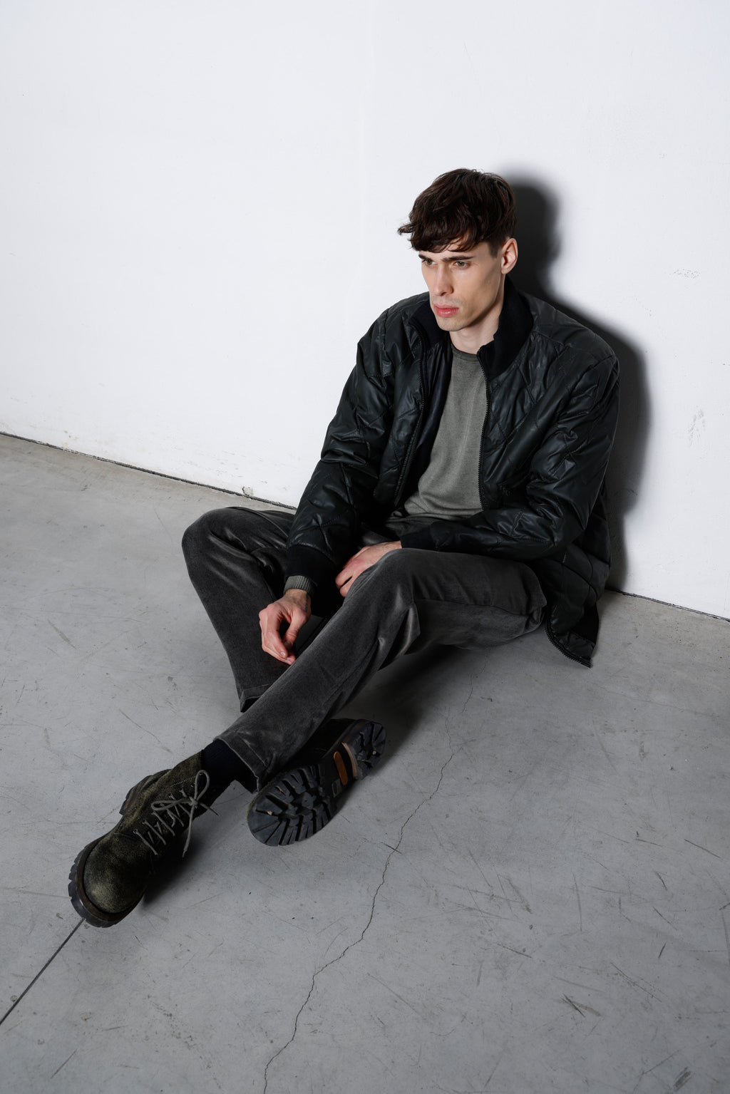 Giacca uomo reversibile coat , due giubbotti in uno MJA006