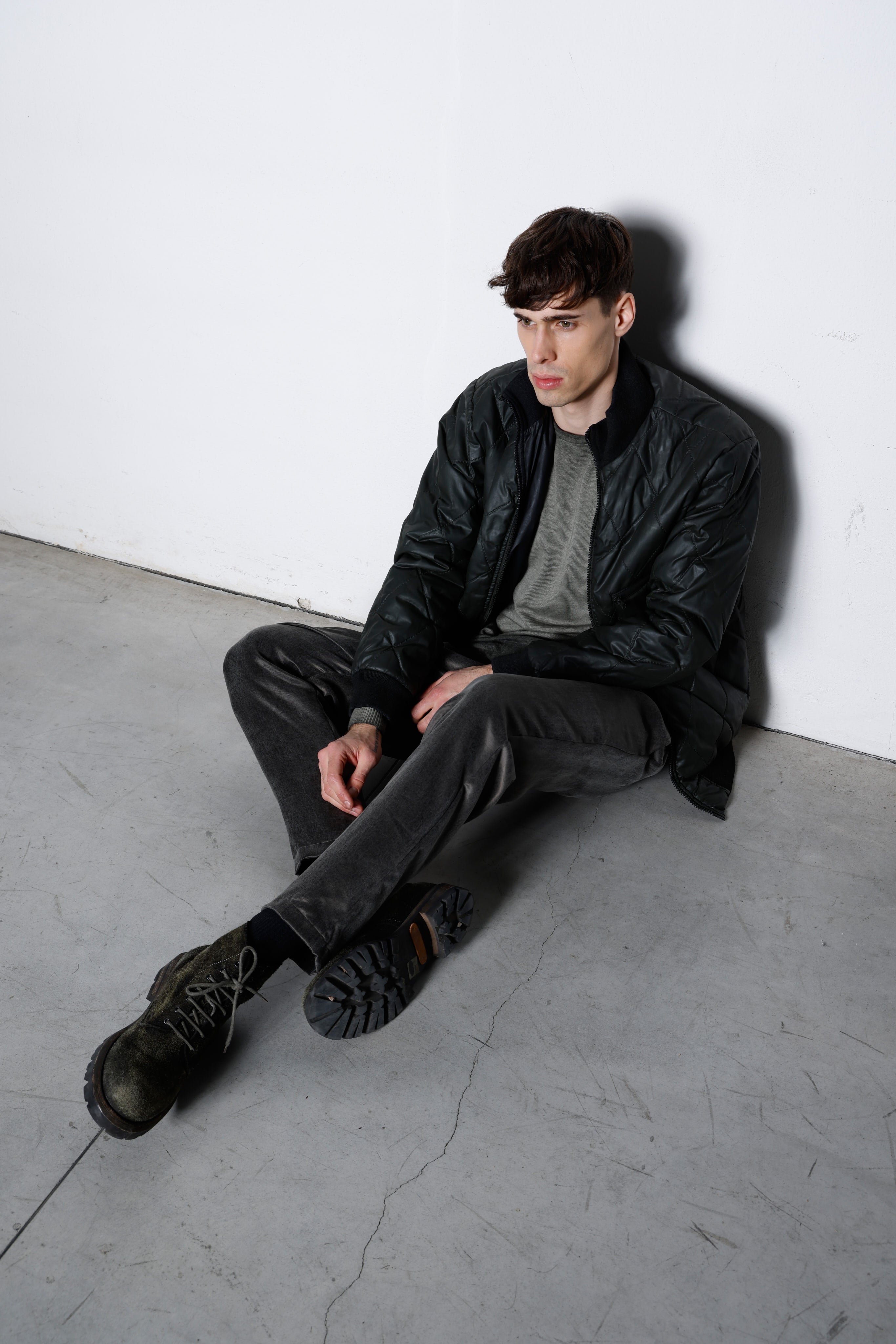 Giacca uomo reversibile coat , due giubbotti in uno MJA006