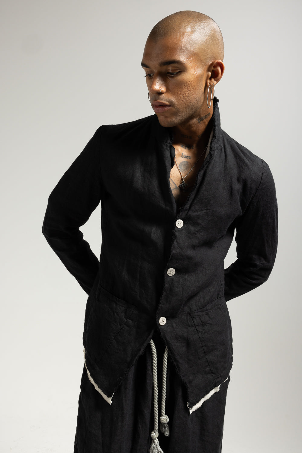 Giacca 100% Lino Uomo MJA054