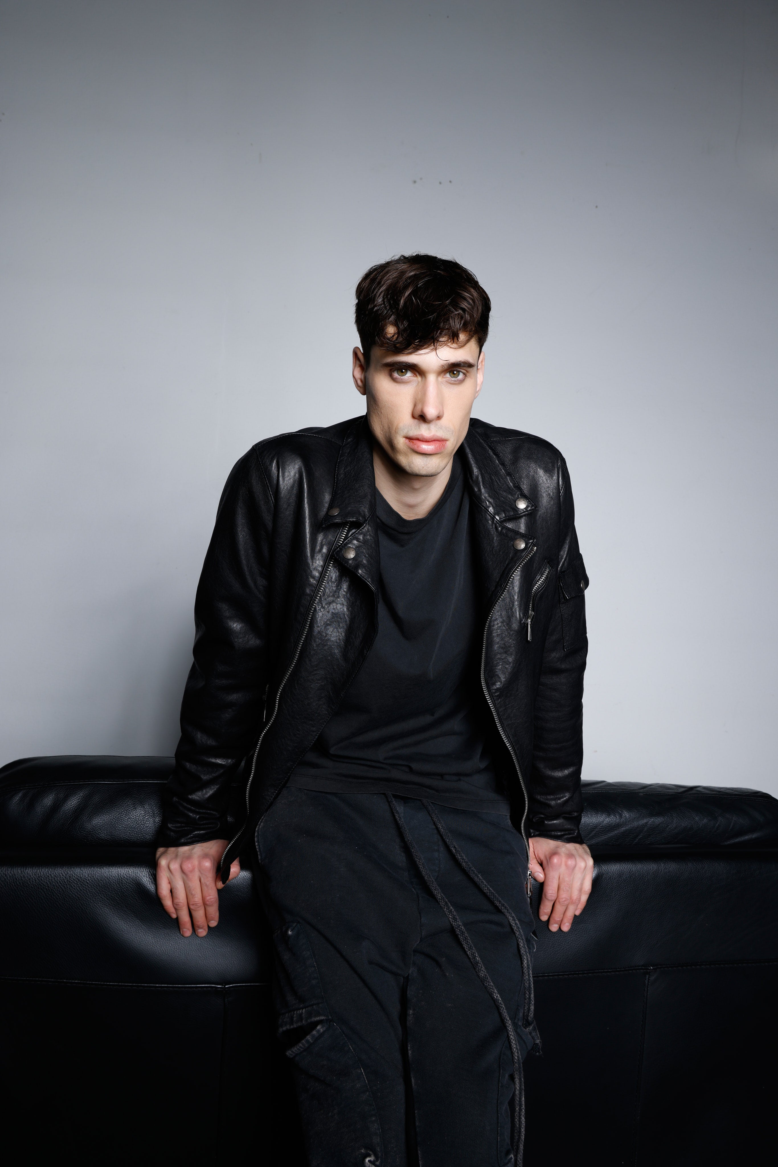 Leather jacket MJL006