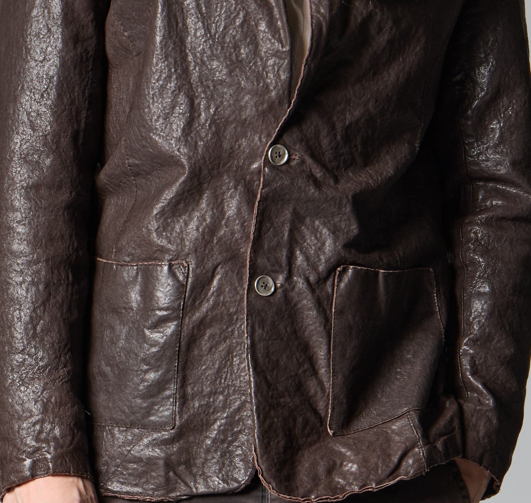 Real leather jacket MJL021